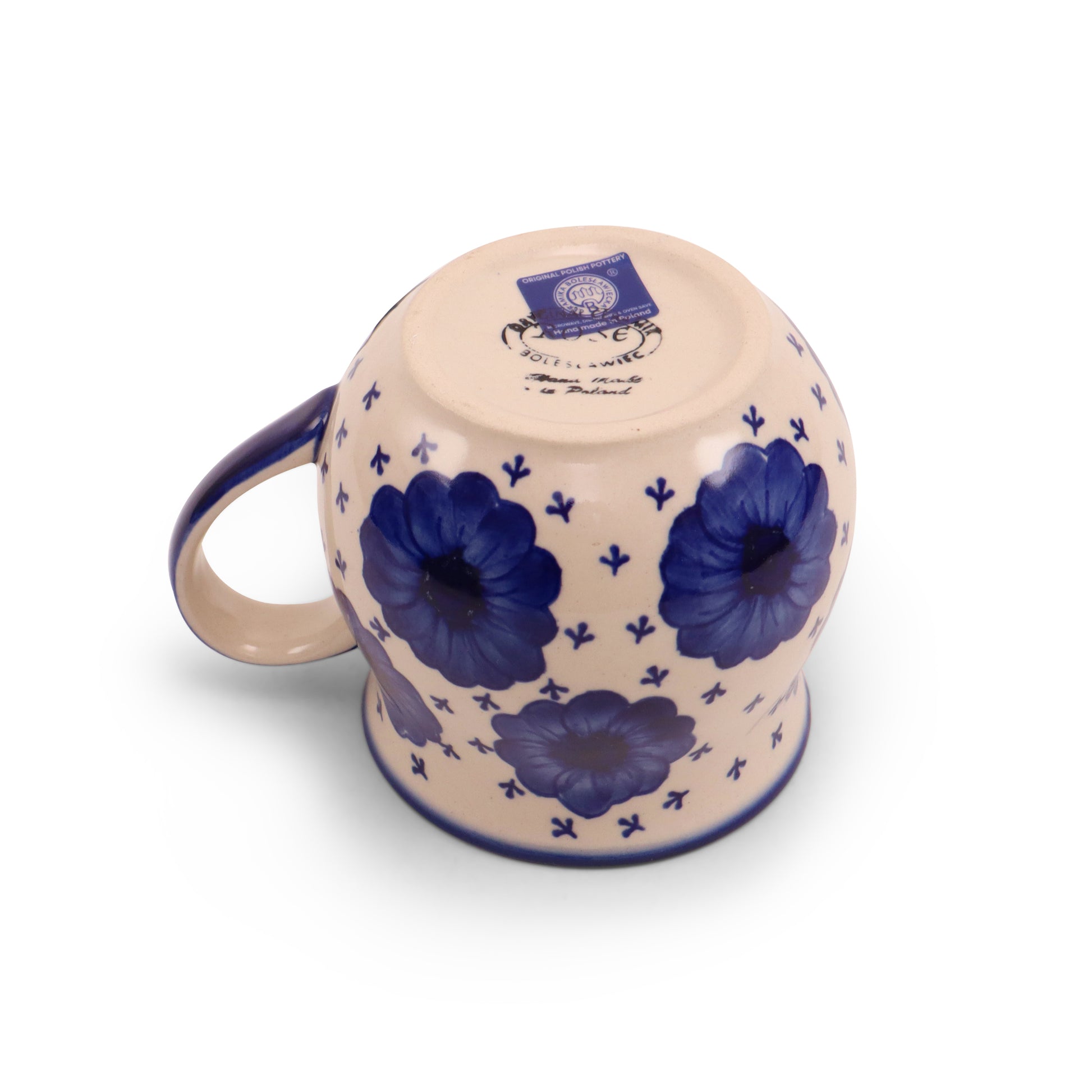 18oz Belly Mug. Pattern: Night Sky