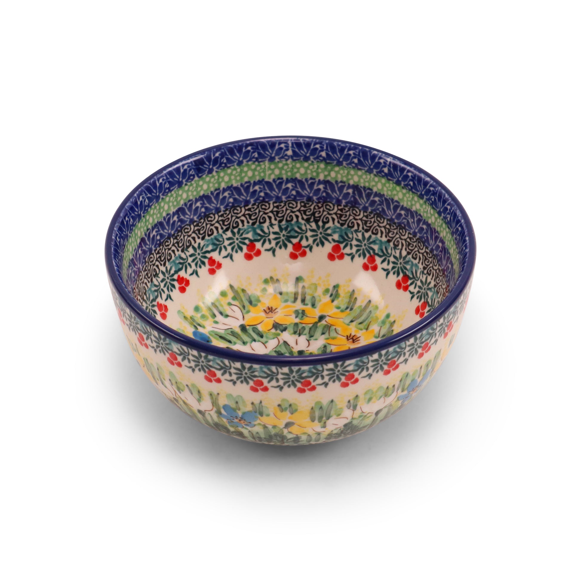 5.5"x2.5" Bowl. Pattern: Primarosa