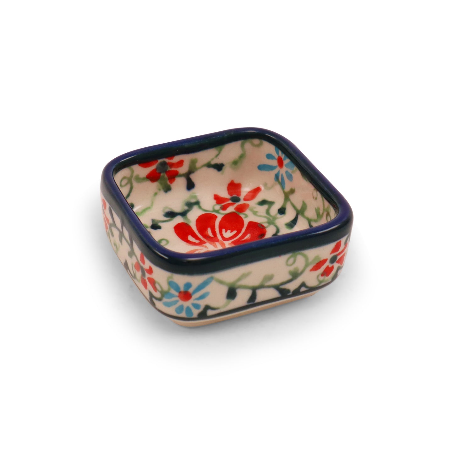 2"x2"x1" Bowl. Pattern: Flower Parade