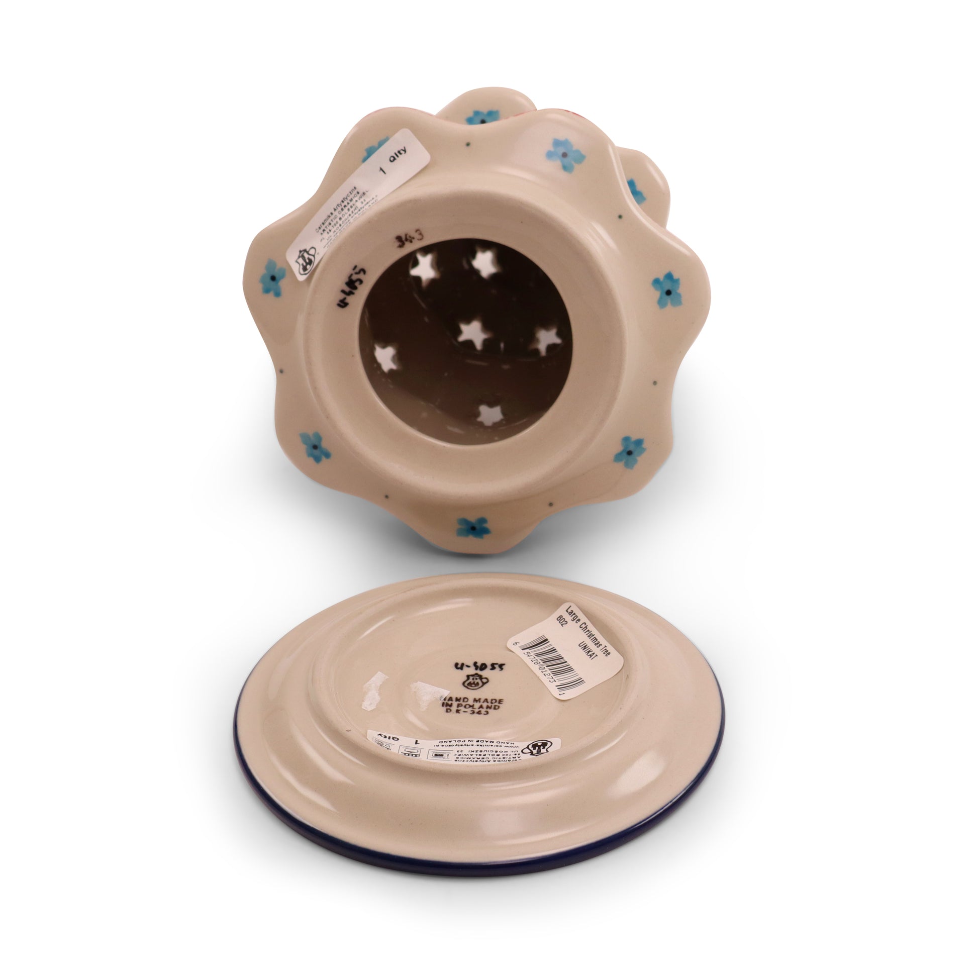 8"x5" Tree Luminary .Pattern:C