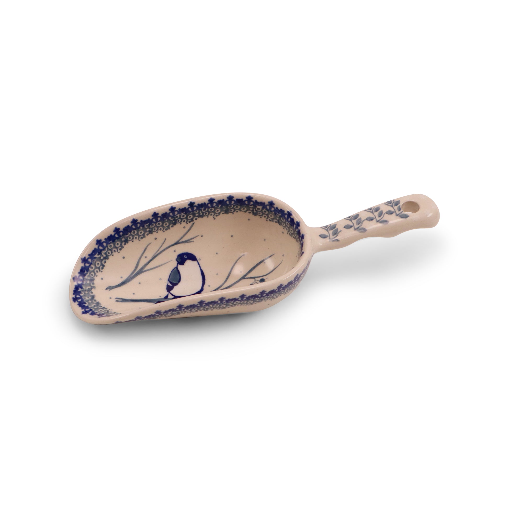 6"x3" Scoop. Pattern: Chilled Couple