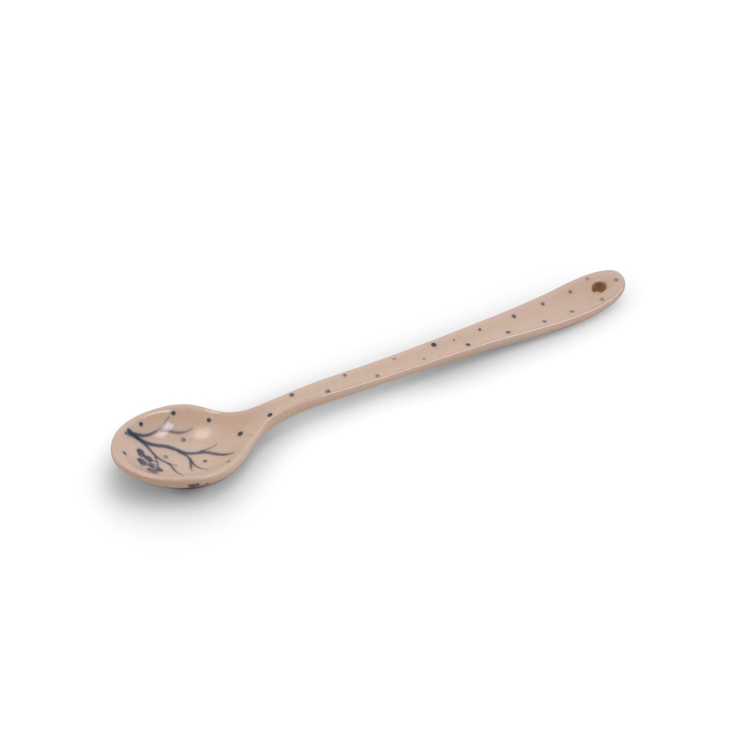 7" Latte Spoon. Pattern: Chilled Couple