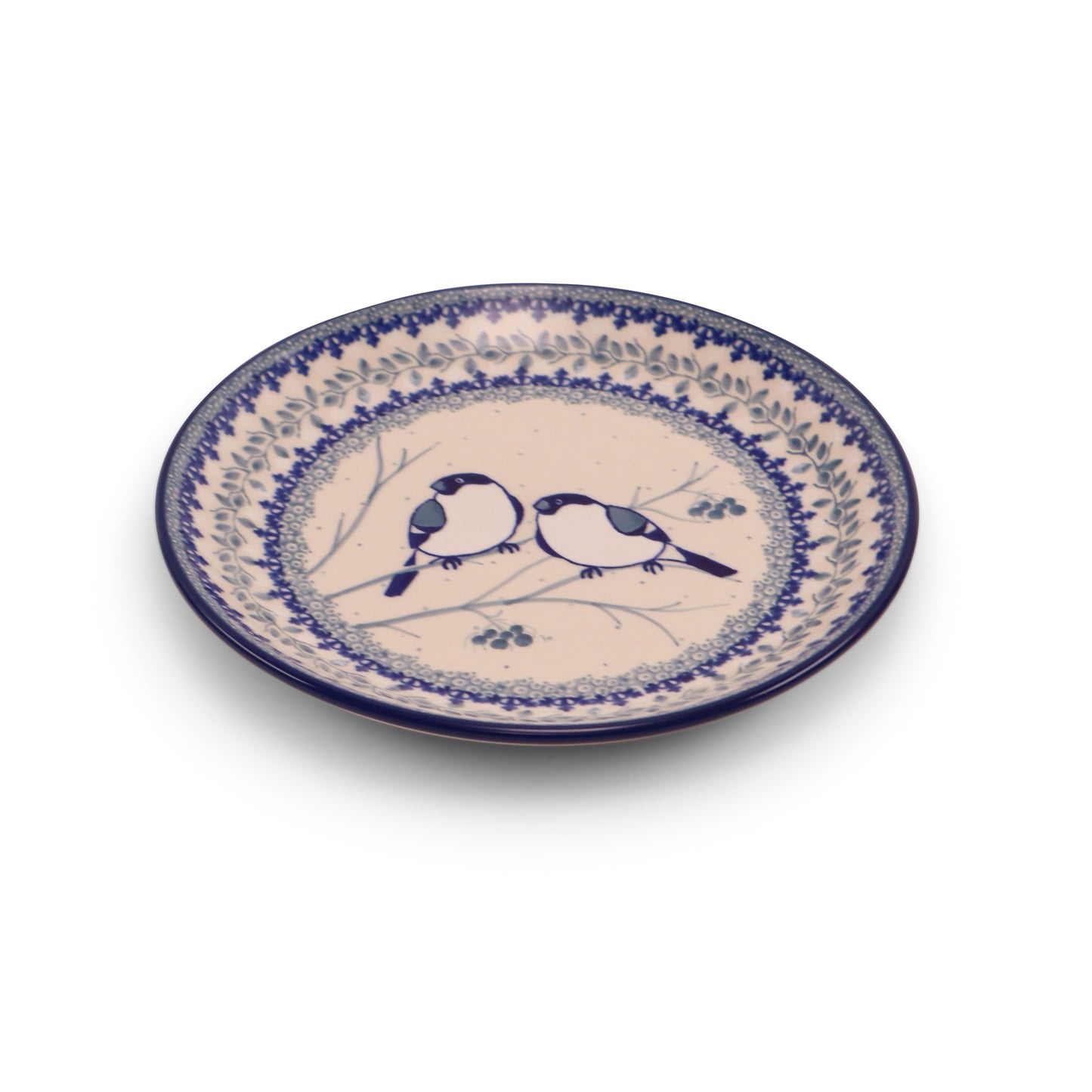 8" Dessert Plate. Pattern: Chilled Couple