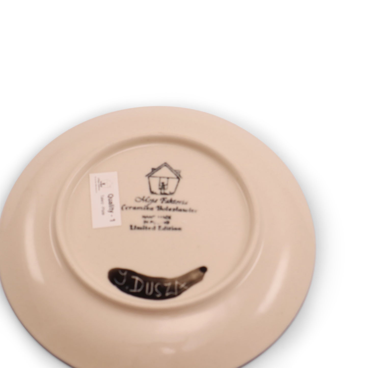 7.5" Dessert Plate .Pattern:Clematis