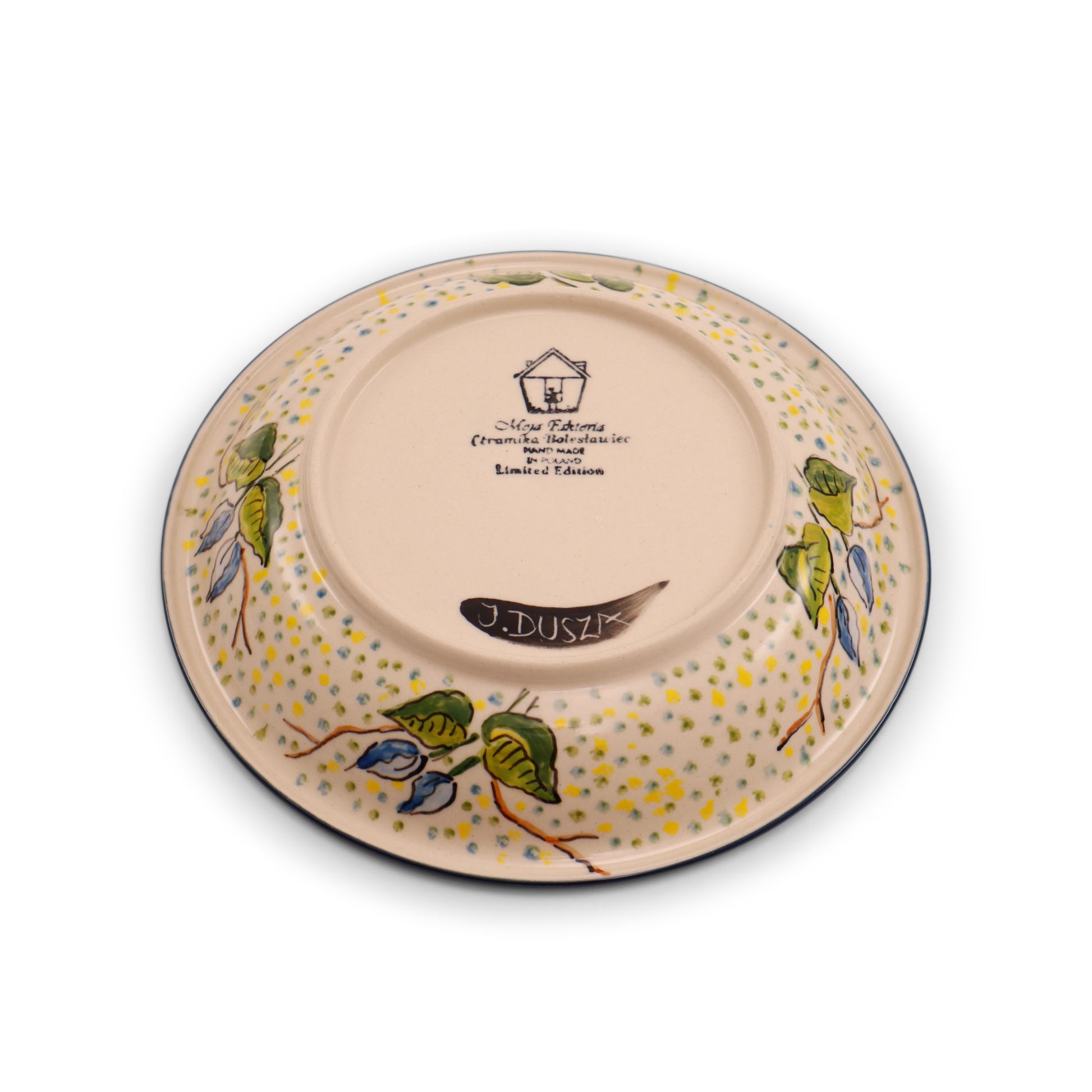 9" Soup Plate .Pattern:Clematis