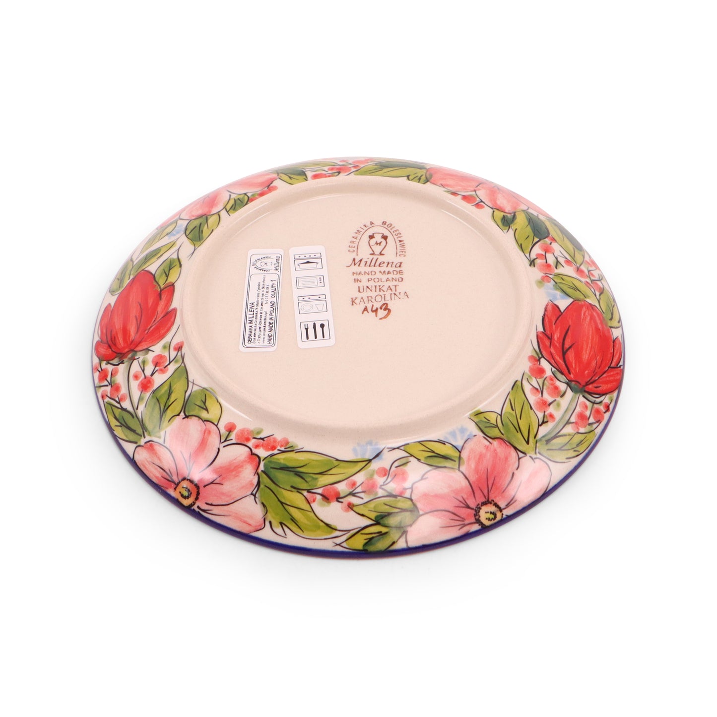 7.5" Dessert Plate. Pattern: A43