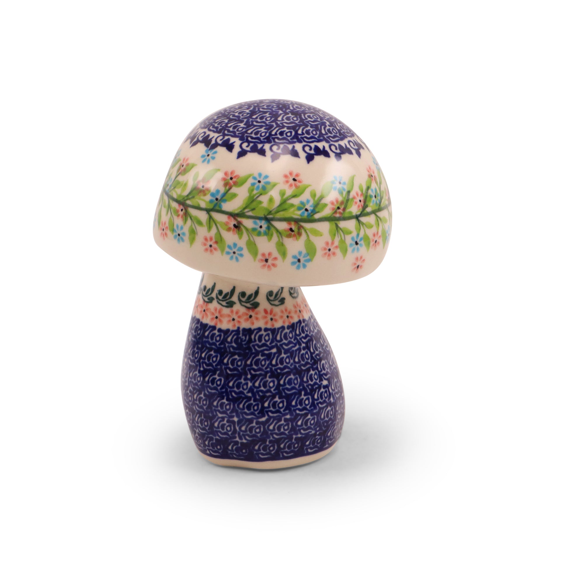 6.5"x3" Mushroom Figurine Pattern: Picnic Party