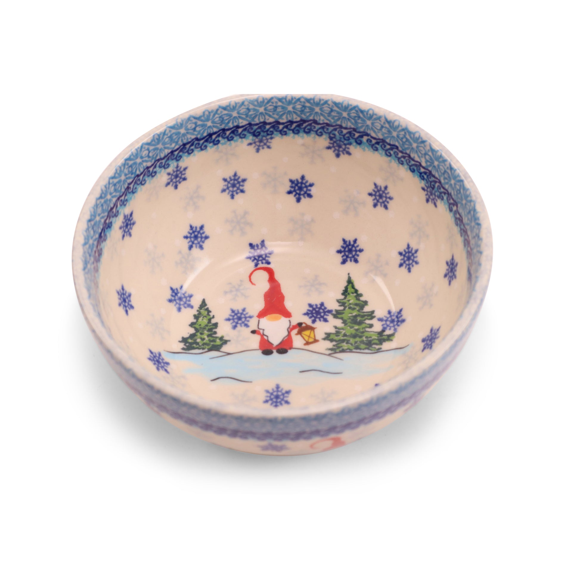 6"x3" Cereal Bowl .Pattern:Gnomeland