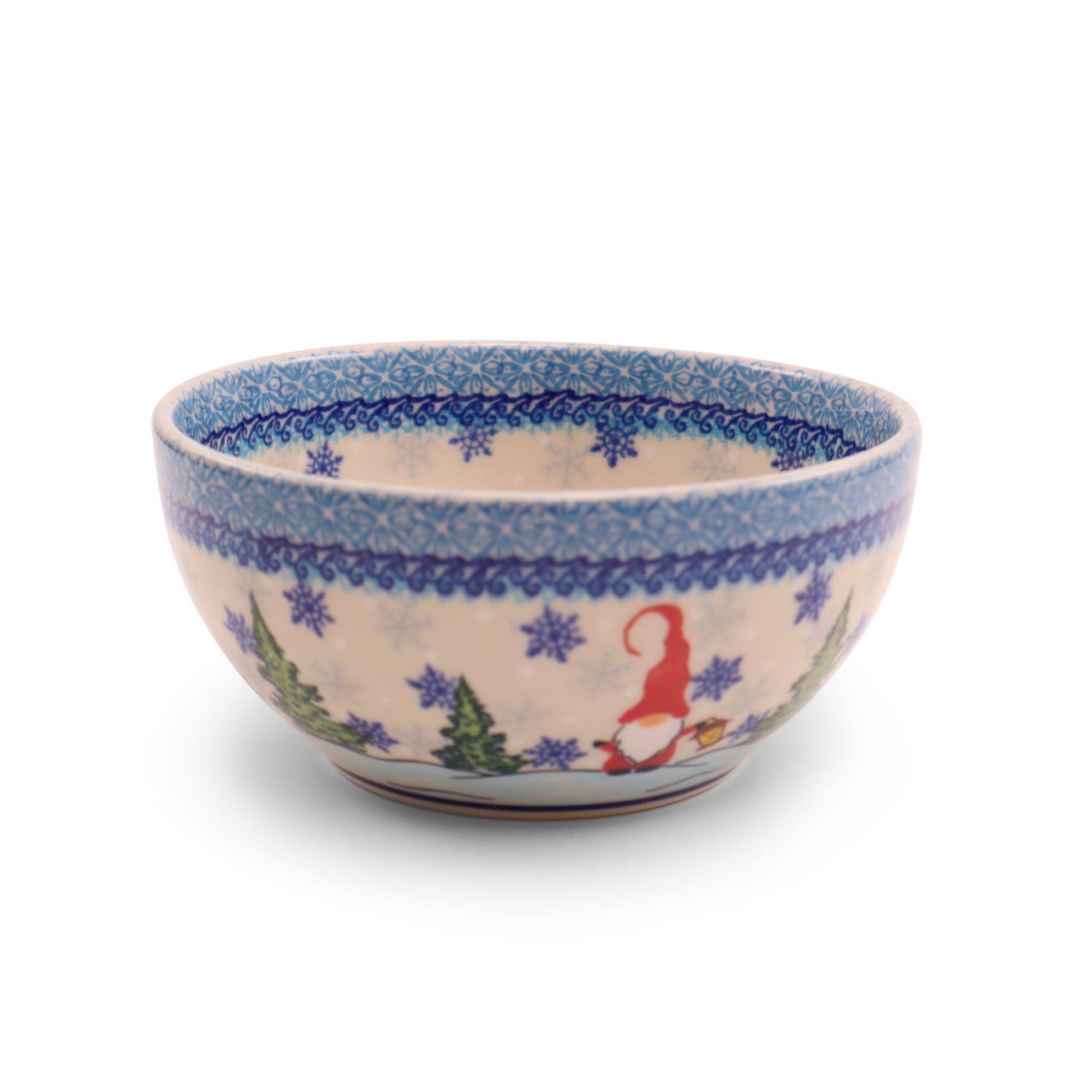 6"x3" Cereal Bowl .Pattern:Gnomeland