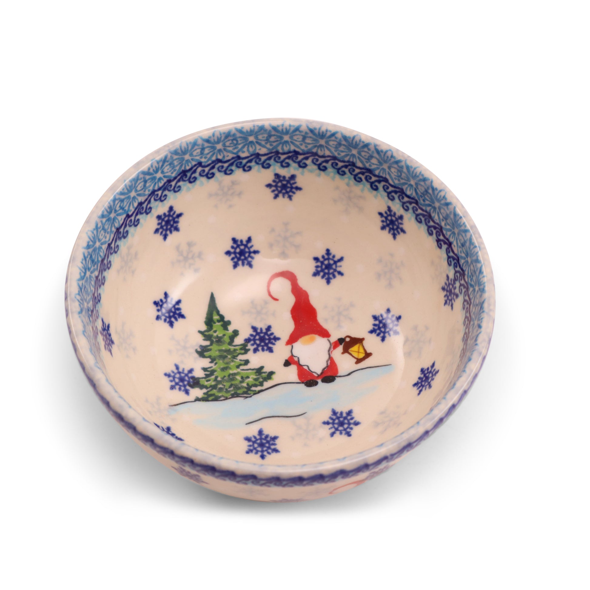 5"x2.5" Round Bowl .Pattern:Gnomeland