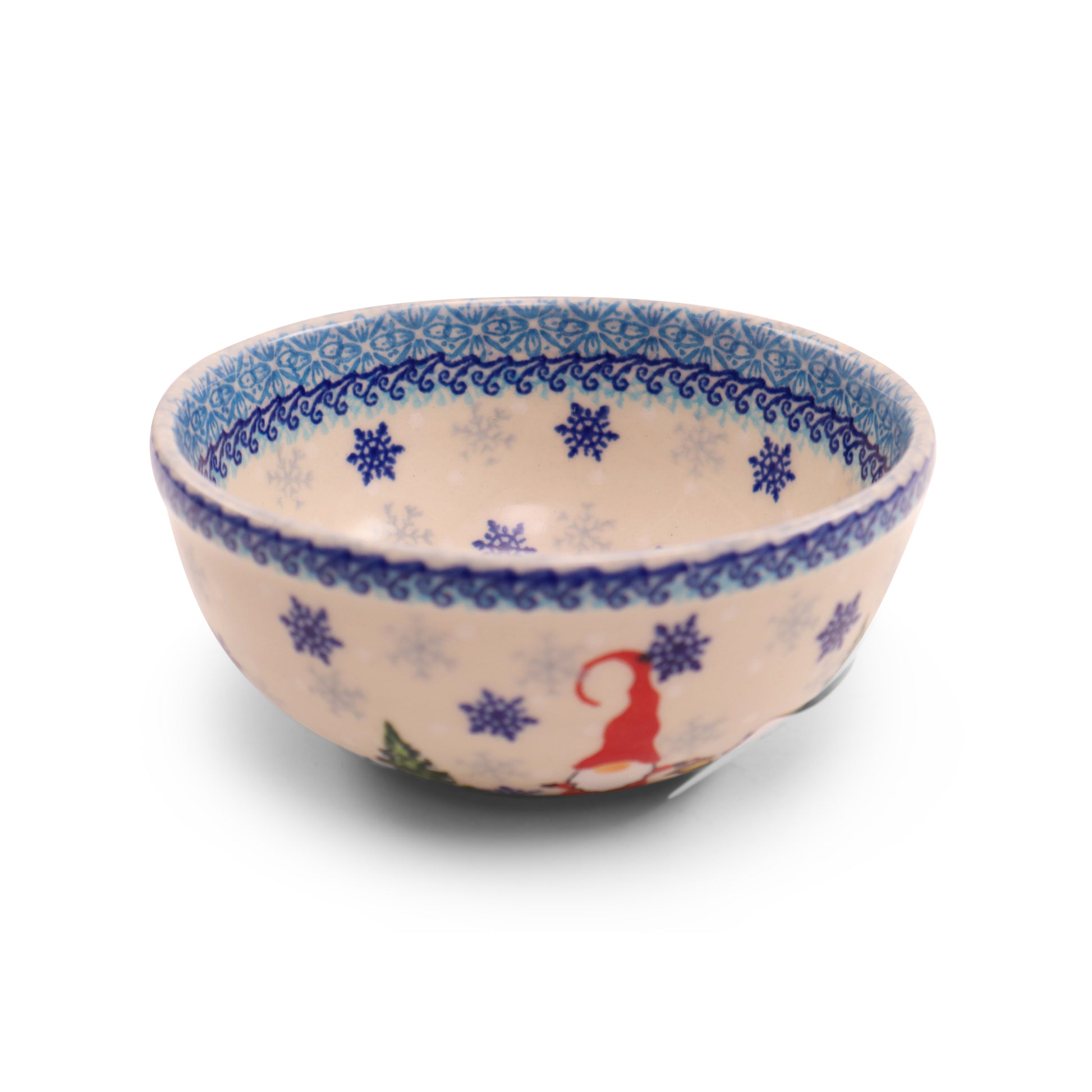 5"x2.5" Round Bowl .Pattern:Gnomeland