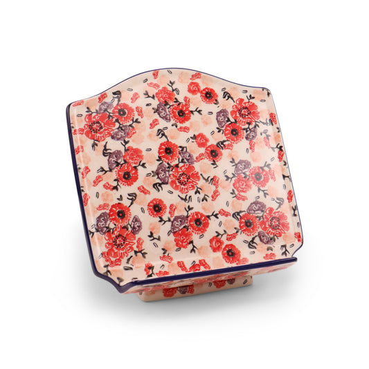 9.5"x9" Bookstand Pattern: Cherry Delight