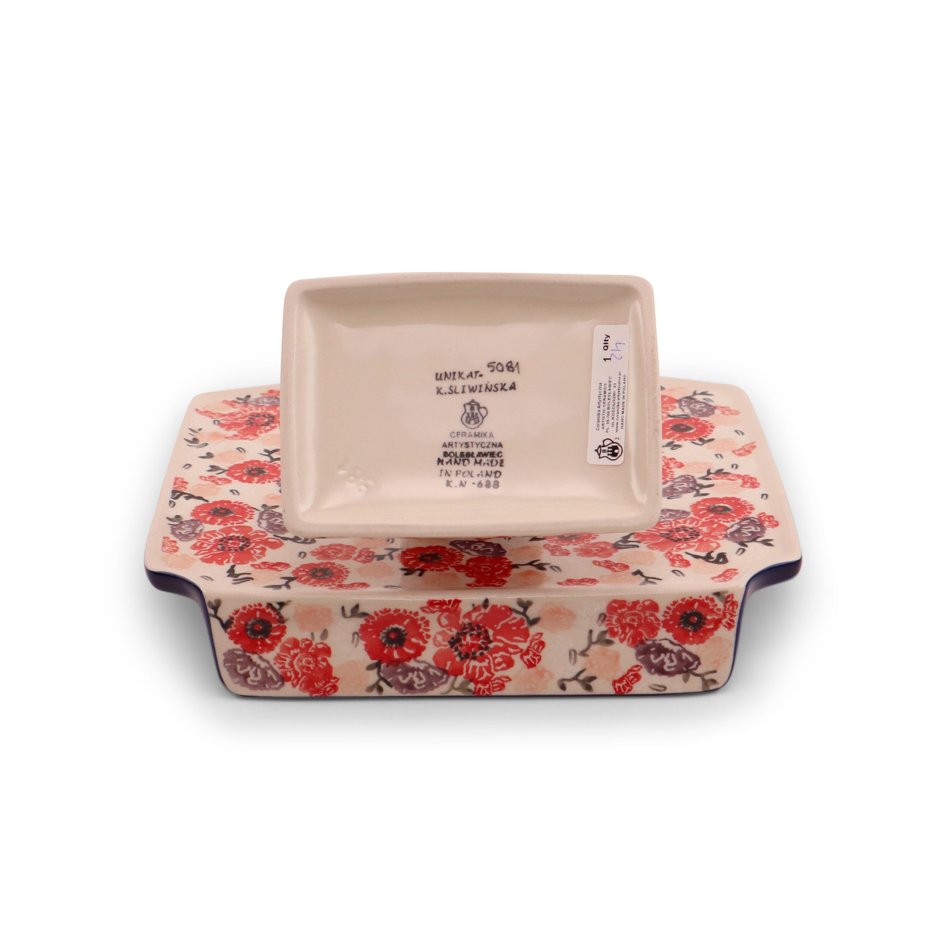 9.5"x9" Bookstand Pattern: Cherry Delight