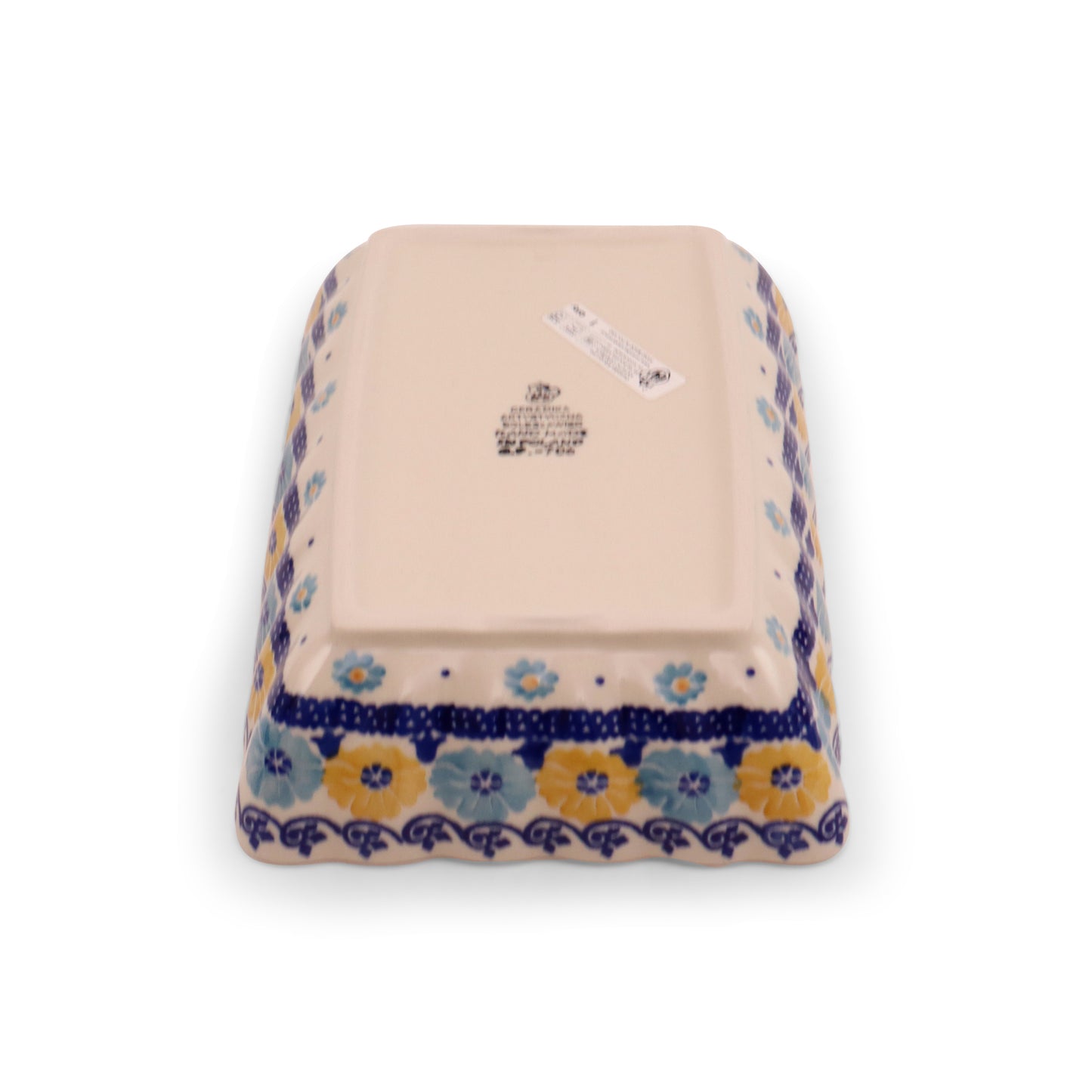 9"x6"x2" Scalloped Baker Pattern: Cupcake Time