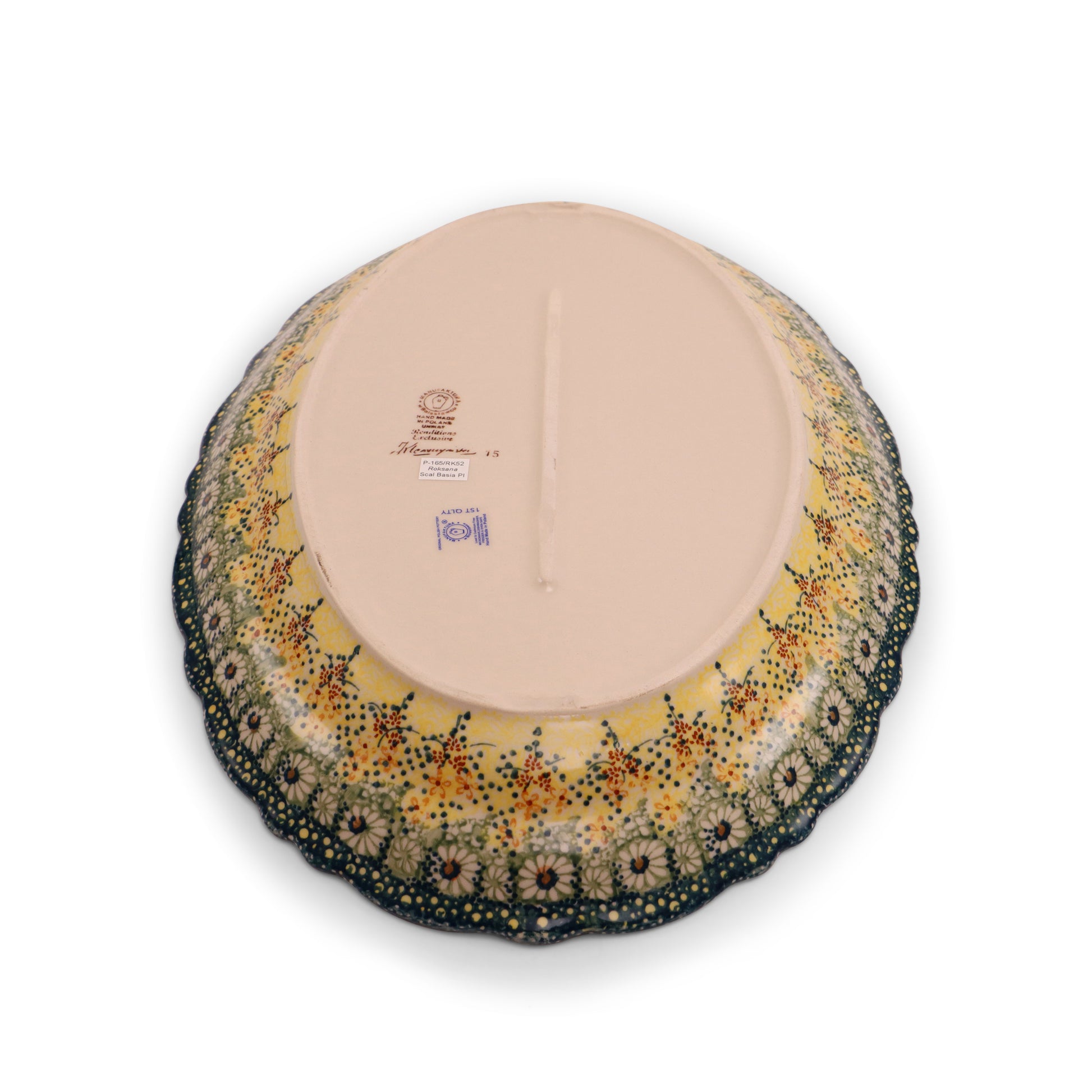 17"x12"x2" Platter .Pattern:Roksana