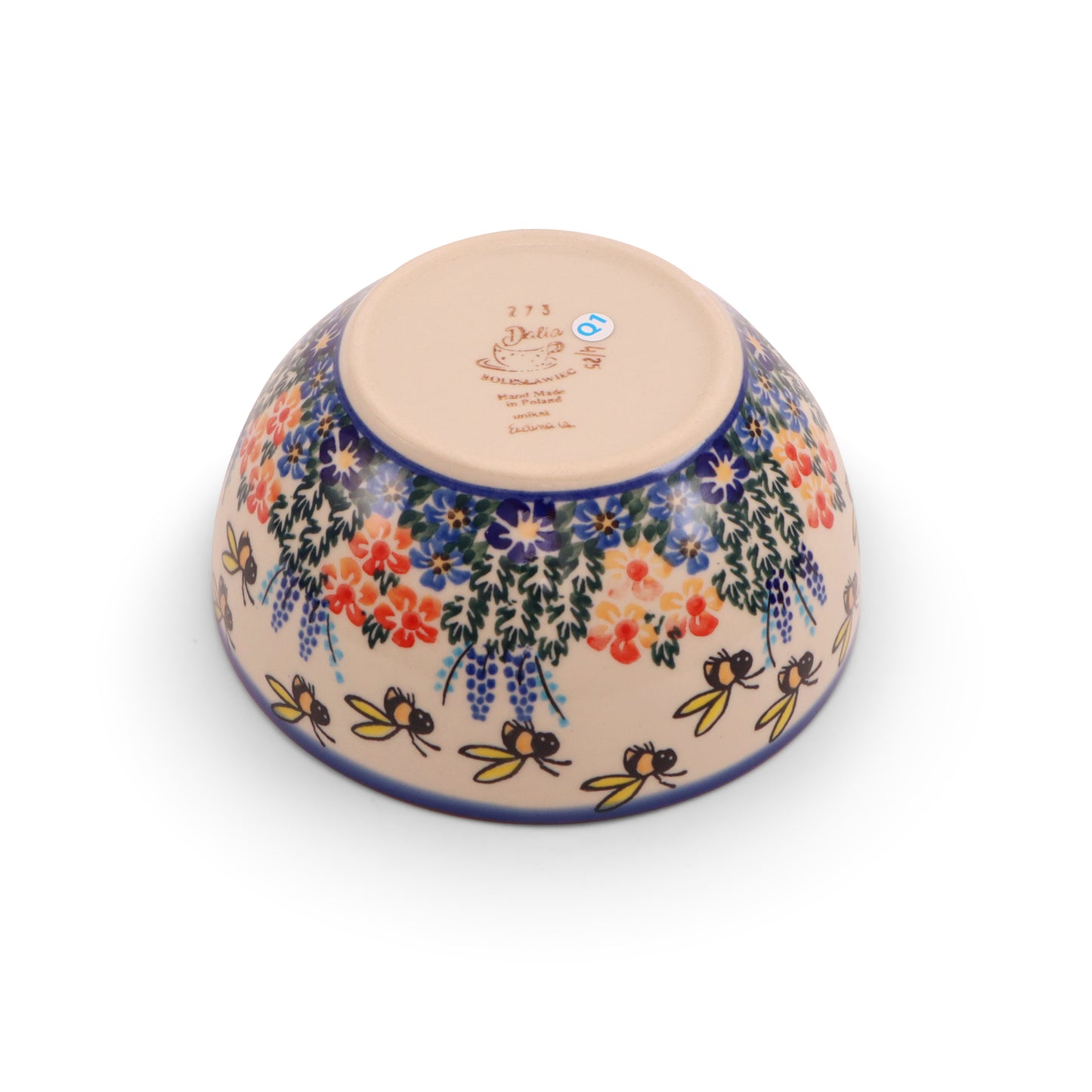 6"x3" Round Bowl Pattern: Busy Bee