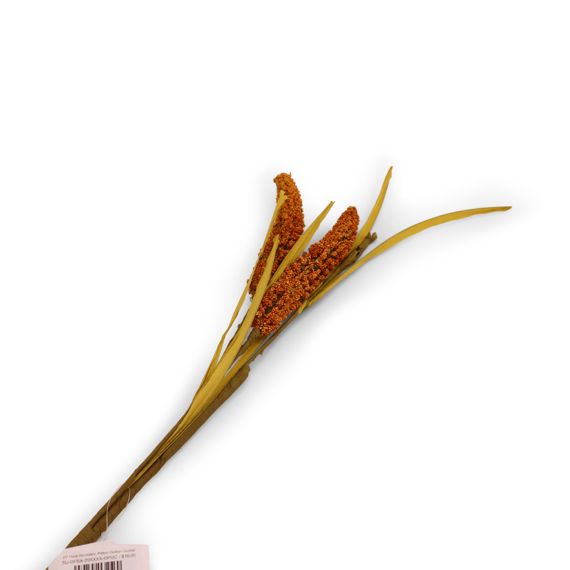 29" Floral Decoration .Pattern:Golden Cocktail