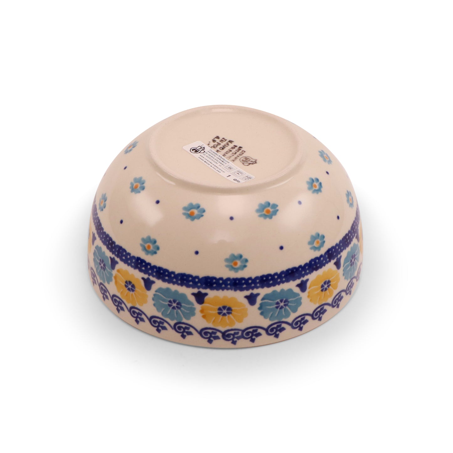 6.5"x3.5" Round Bowl Pattern: Cupcake Time