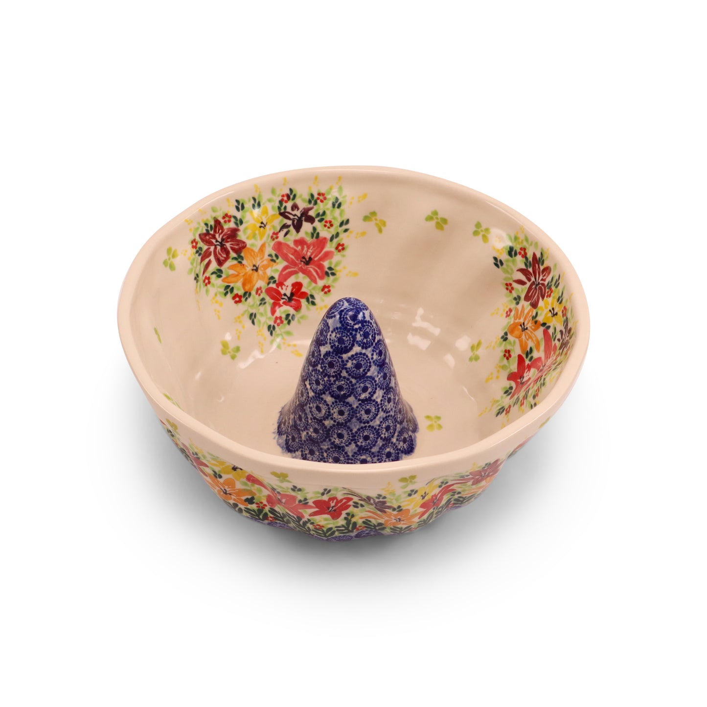 10.5"x5" Bundt Pan 2Q. Pattern:Splash of Lillies