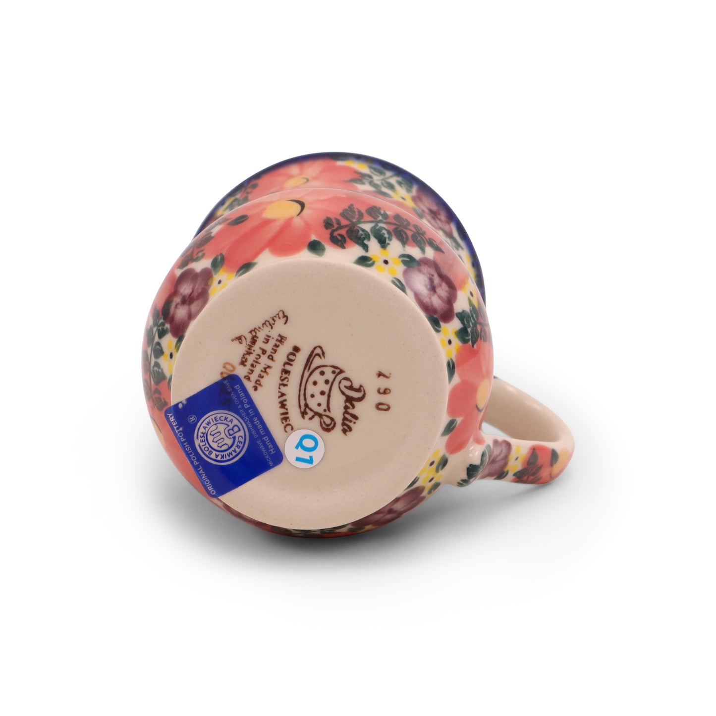 12oz Drop Mug Pattern: Pretty In Pink