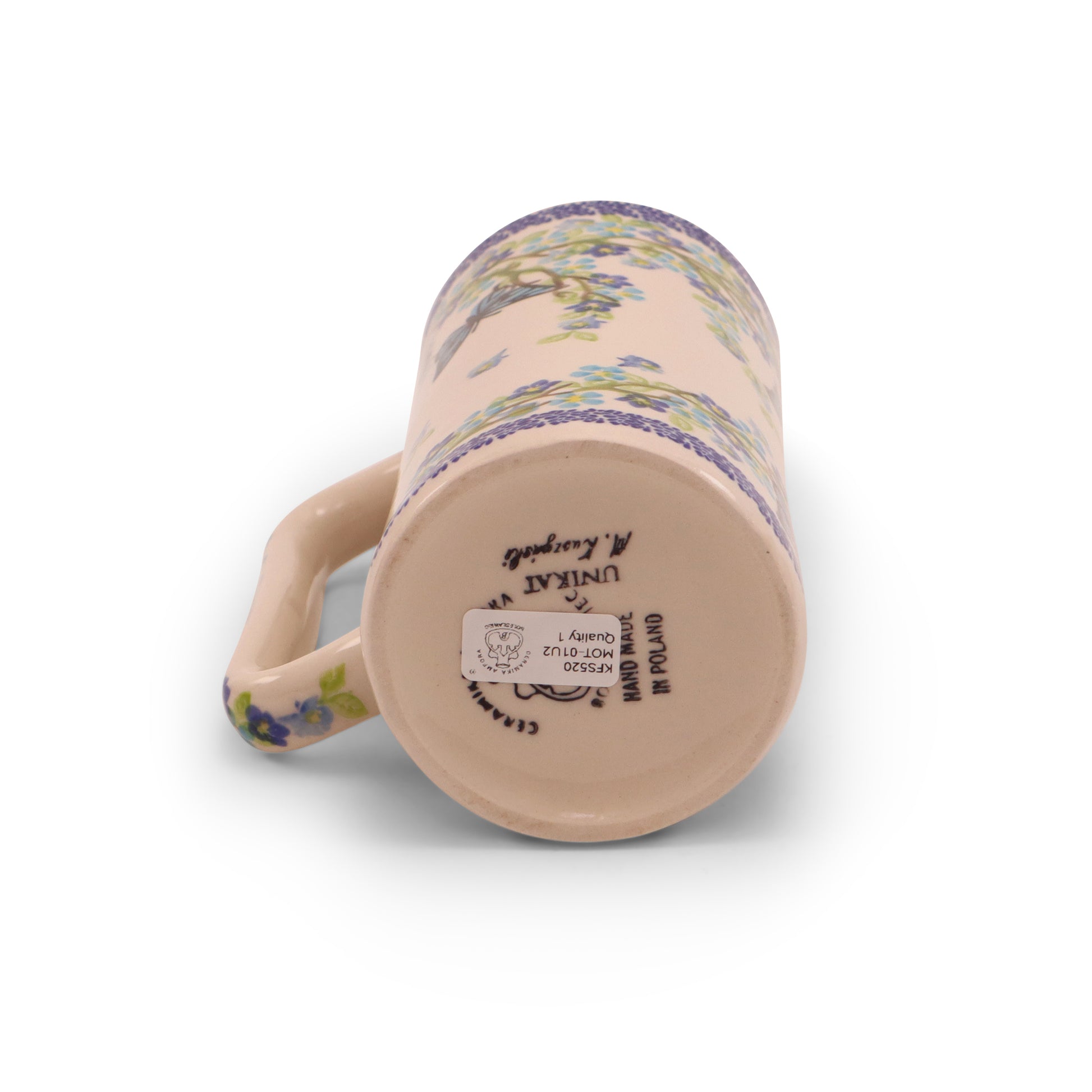 17oz Beer Stein. Pattern: Winged Summer