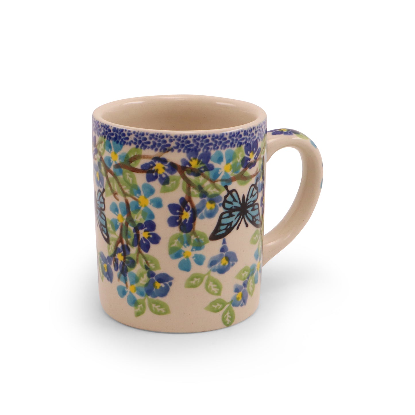 12oz Straight Mug. Pattern:Winged Summer