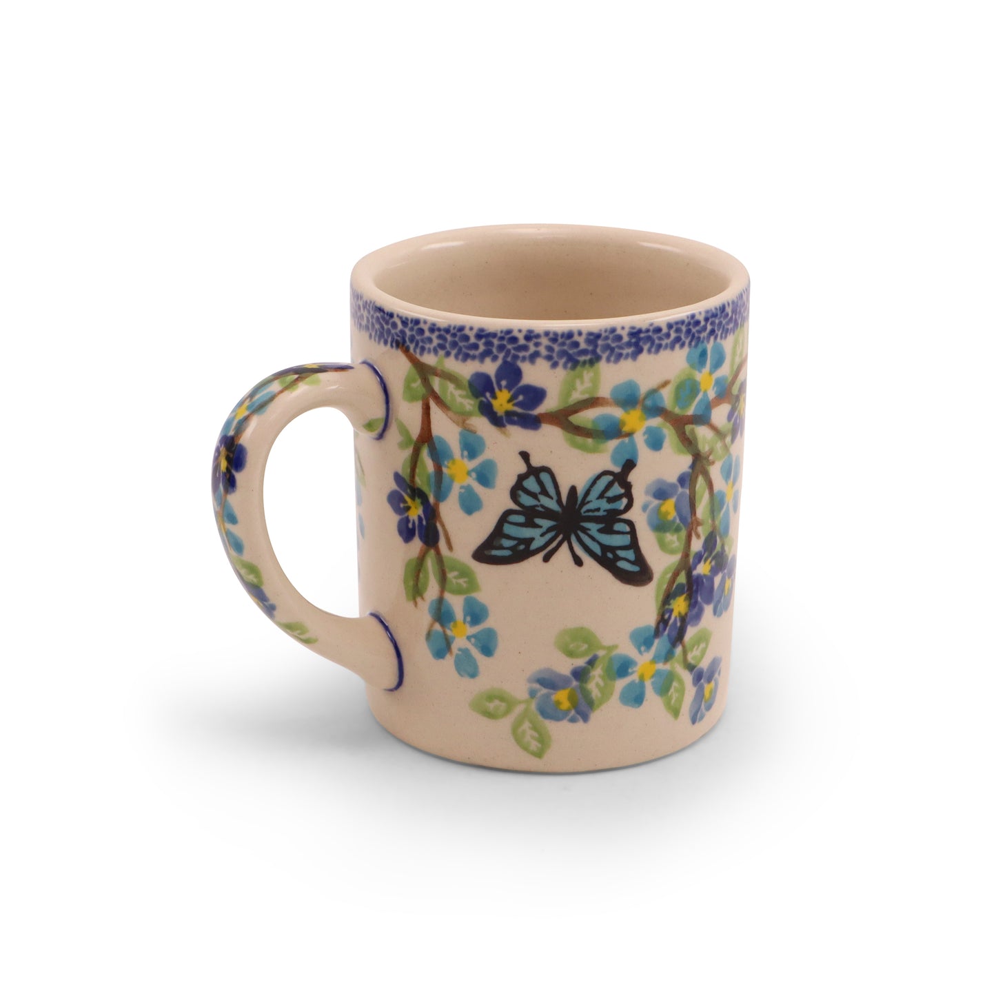 12oz Straight Mug. Pattern:Winged Summer
