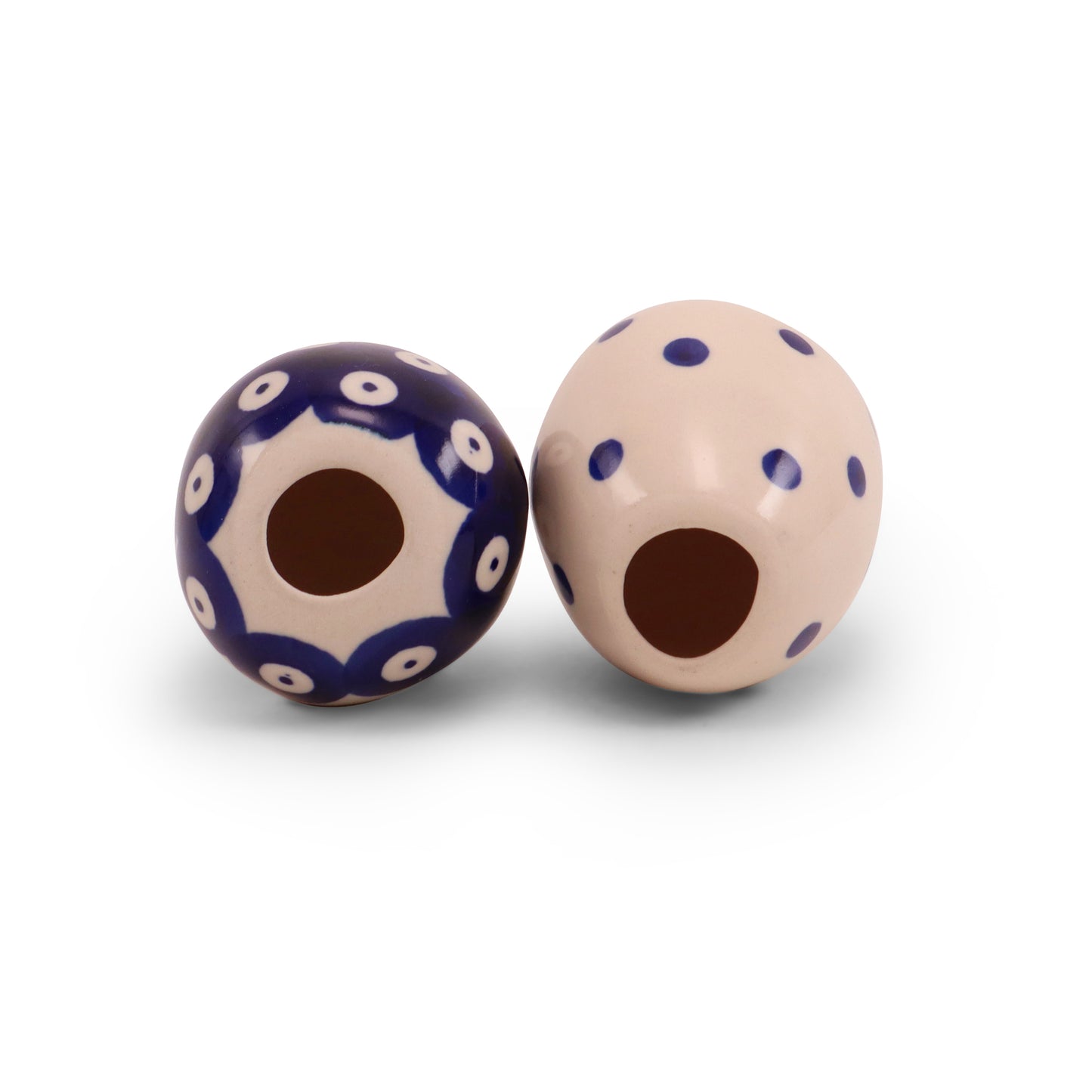 3" Egg Friend Figurine G Set of 2. Pattern: Scramble