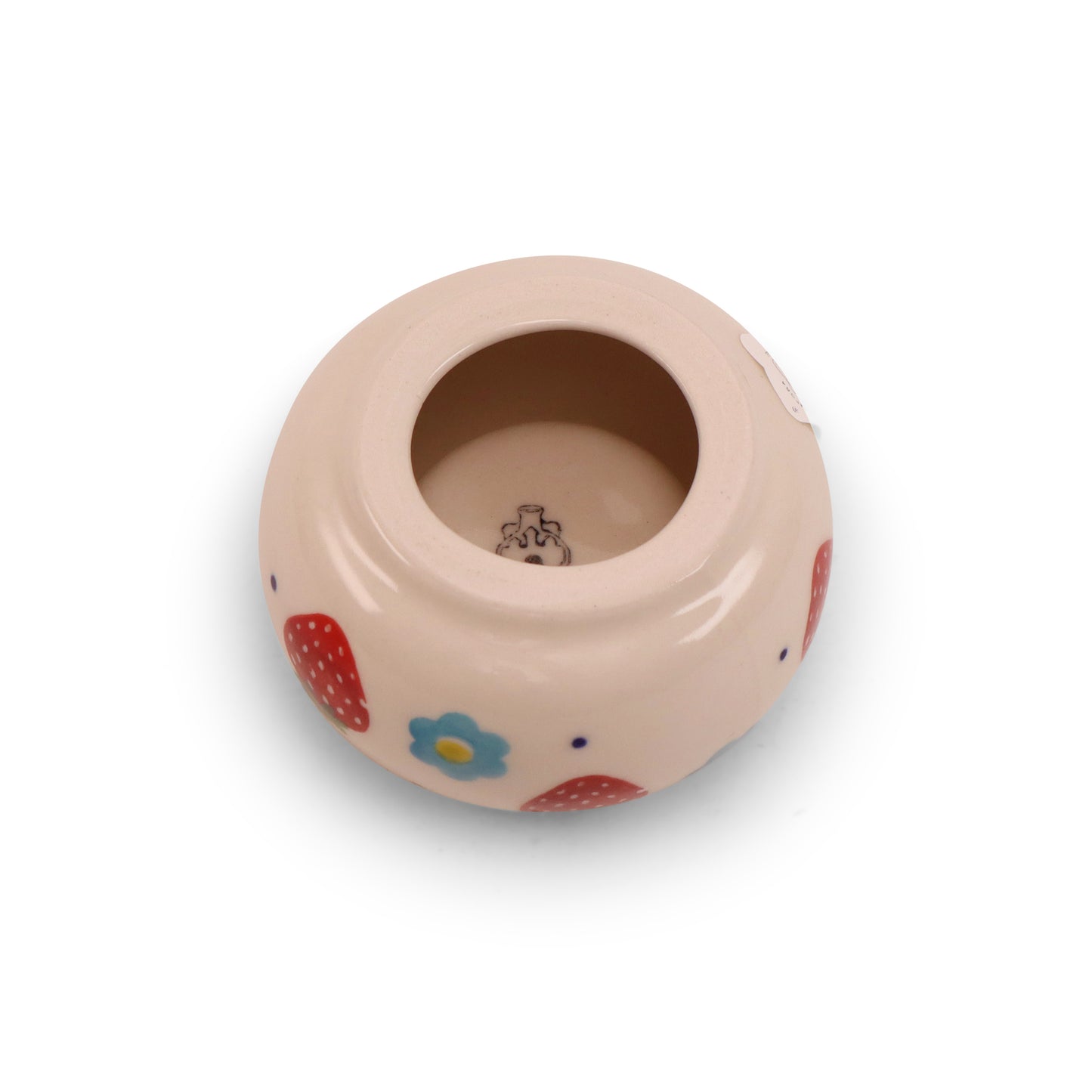 3"x2" Tealight Holder. Pattern: Berry Patch