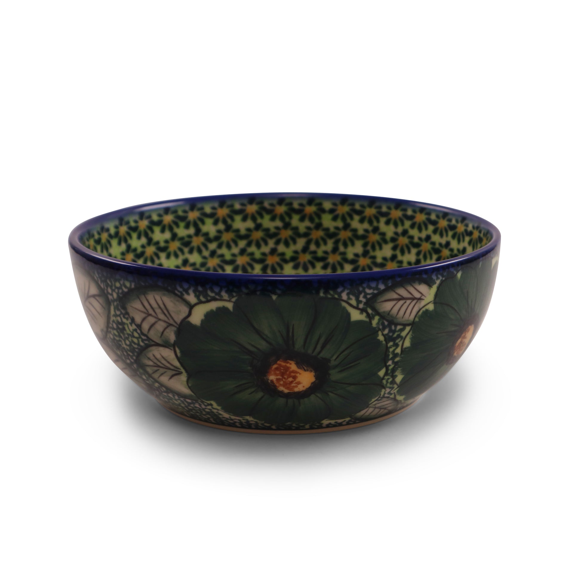 7"x2.7" Round Bowl 2Q.Pattern: Tulip Time