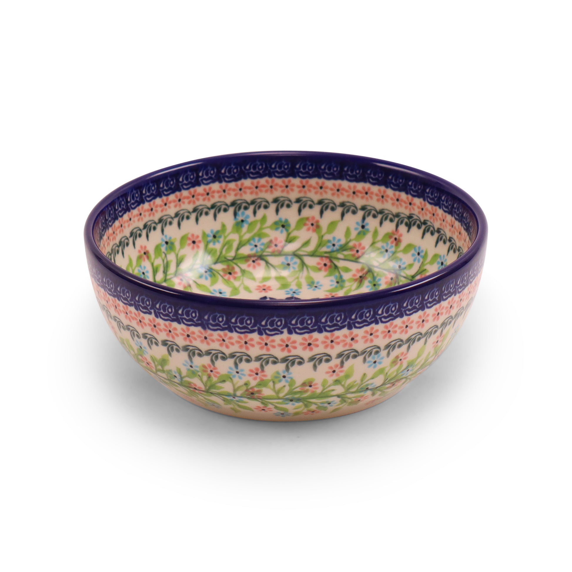 7"x2.7" Round Bowl.Pattern: Picnic Party