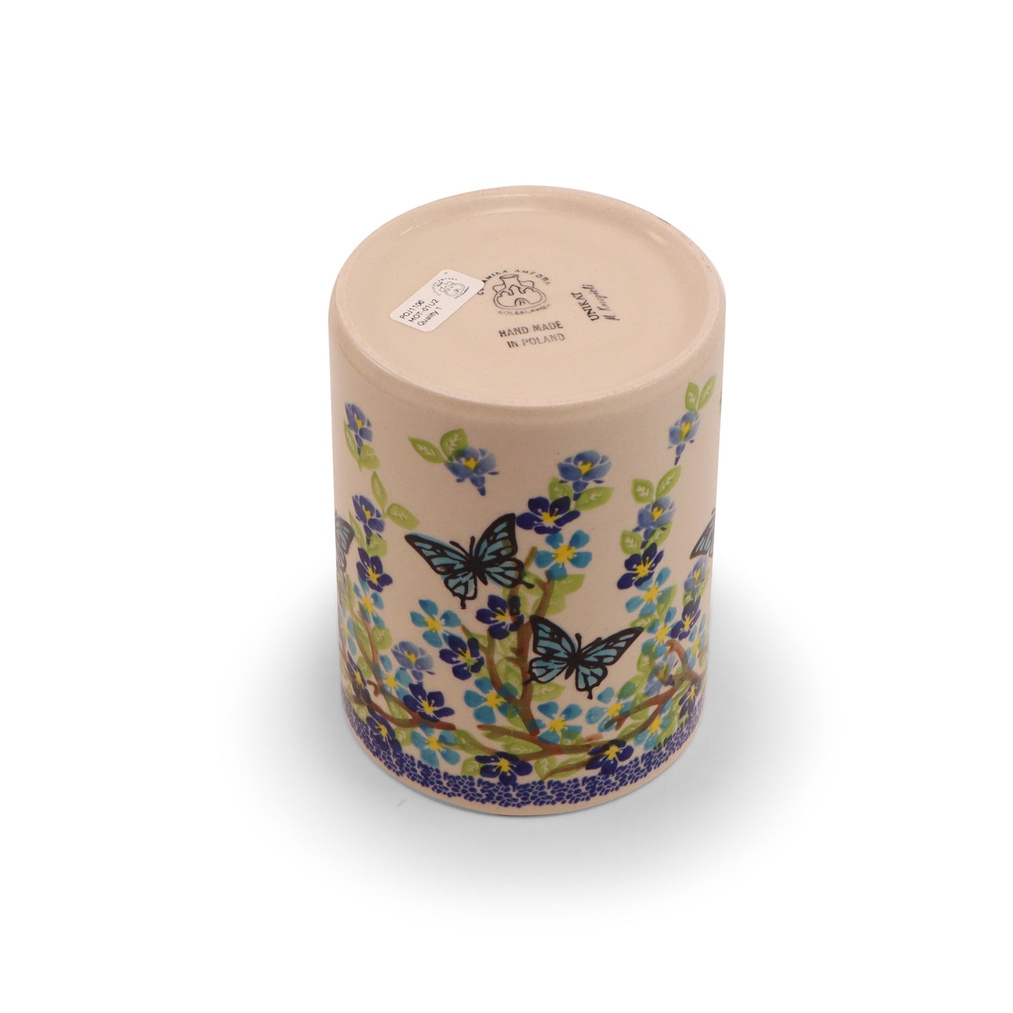 37oz Jar with Lid. Pattern: Winged Summer