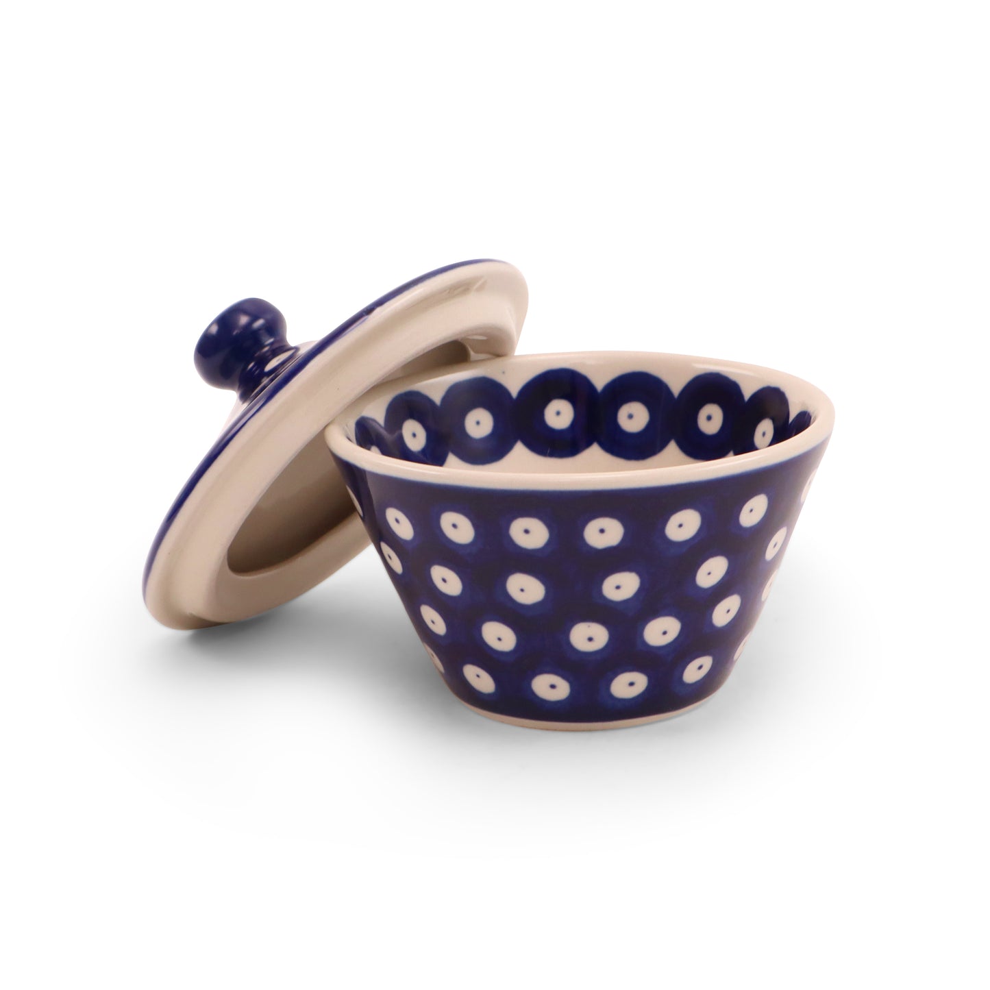 4.5"x4" Conical Container Pattern: Owl Eye