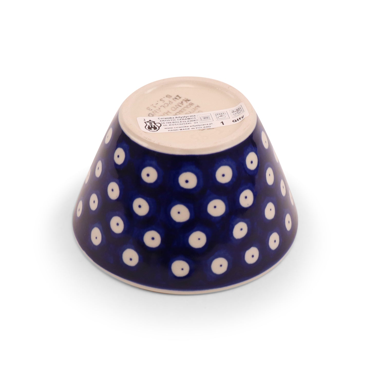 4.5"x4" Conical Container Pattern: Owl Eye