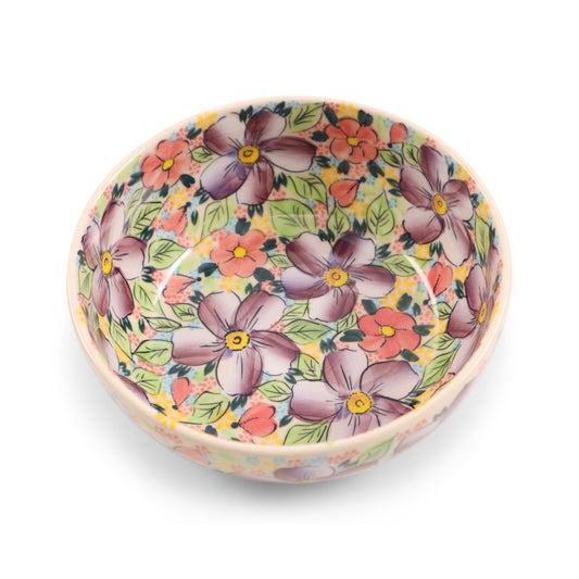 7"x2.7" Round Bowl.Pattern: Peach Cozy