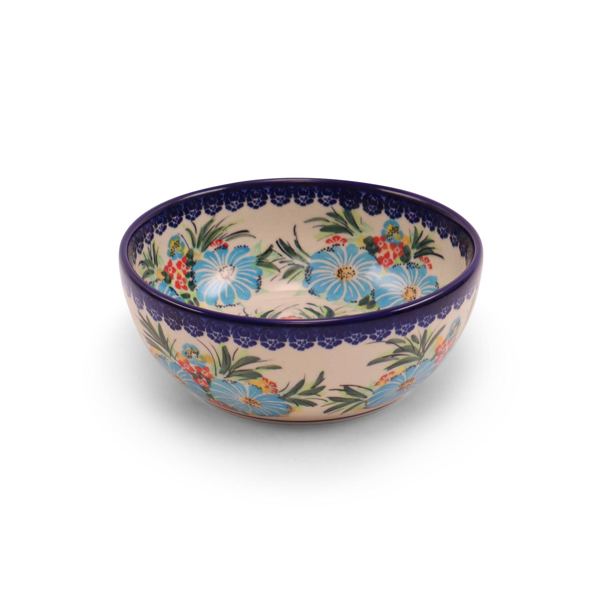 7"x2.7" Round Bowl.Pattern: Fireworks