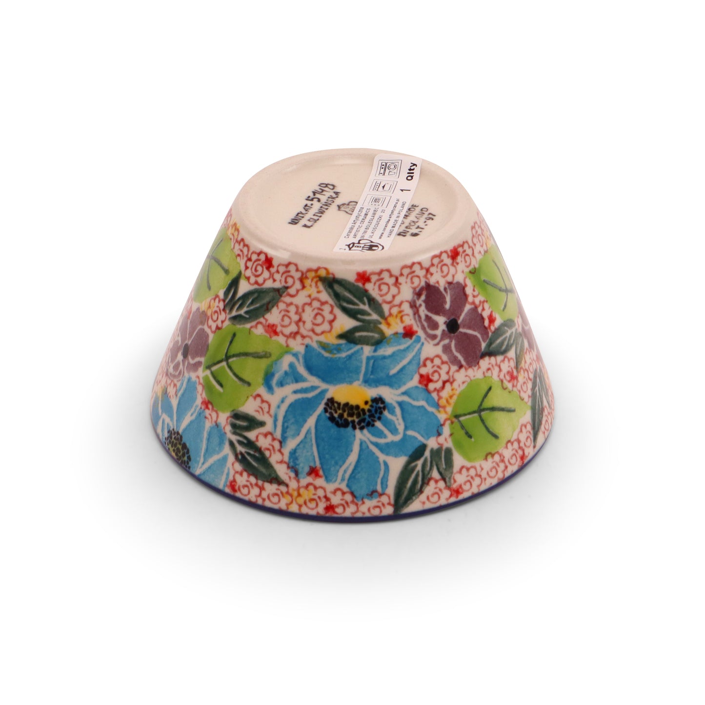 4.5"x4" Conical Container Pattern: Summertime