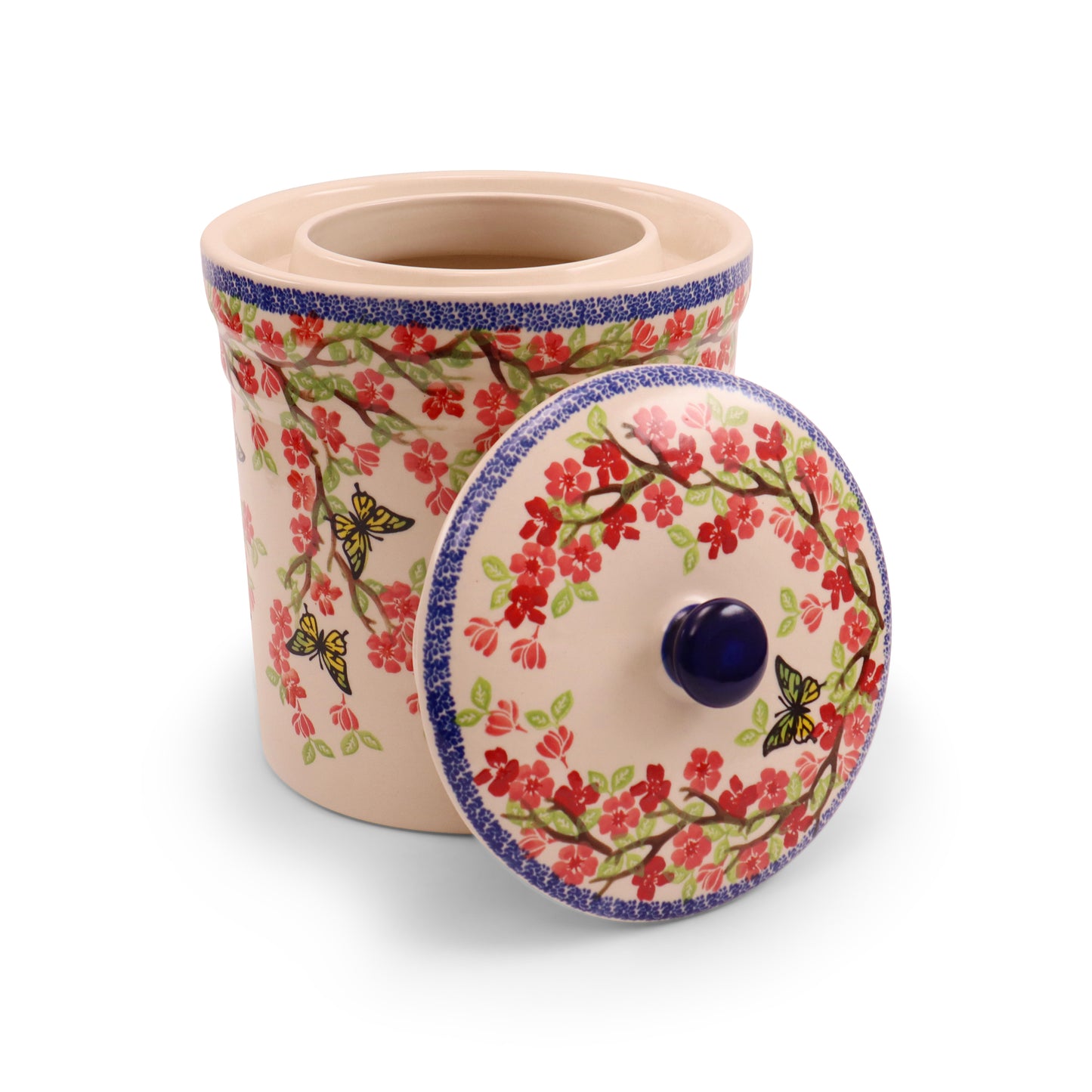 5 L Hermetic Container with Lid 2Q. Pattern: Winged Spring