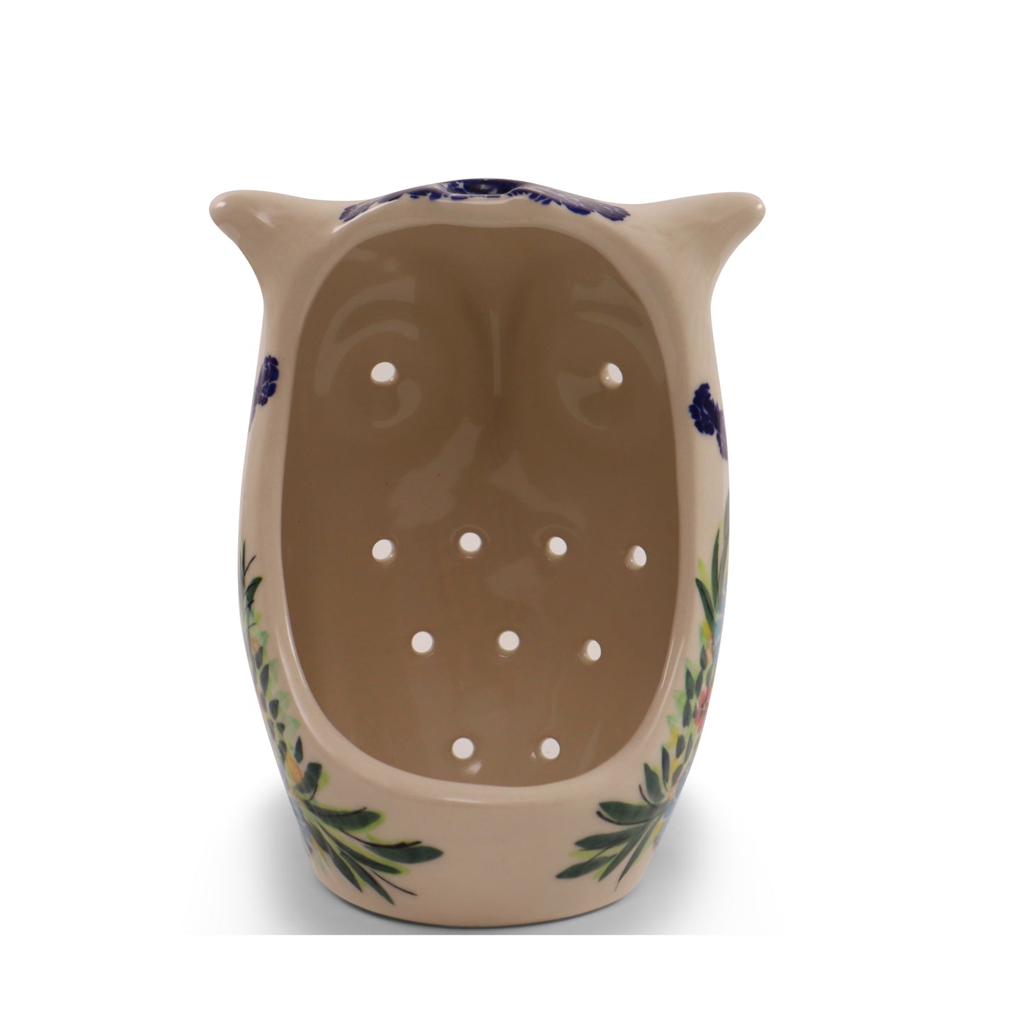 6"x7" Owl Luminary.Pattern: Fireworks