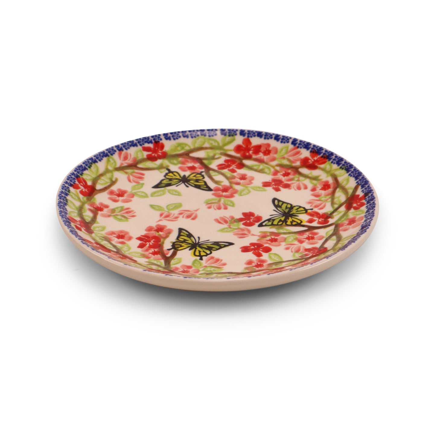 7.5" Dessert Plate. Pattern: Winged Spring