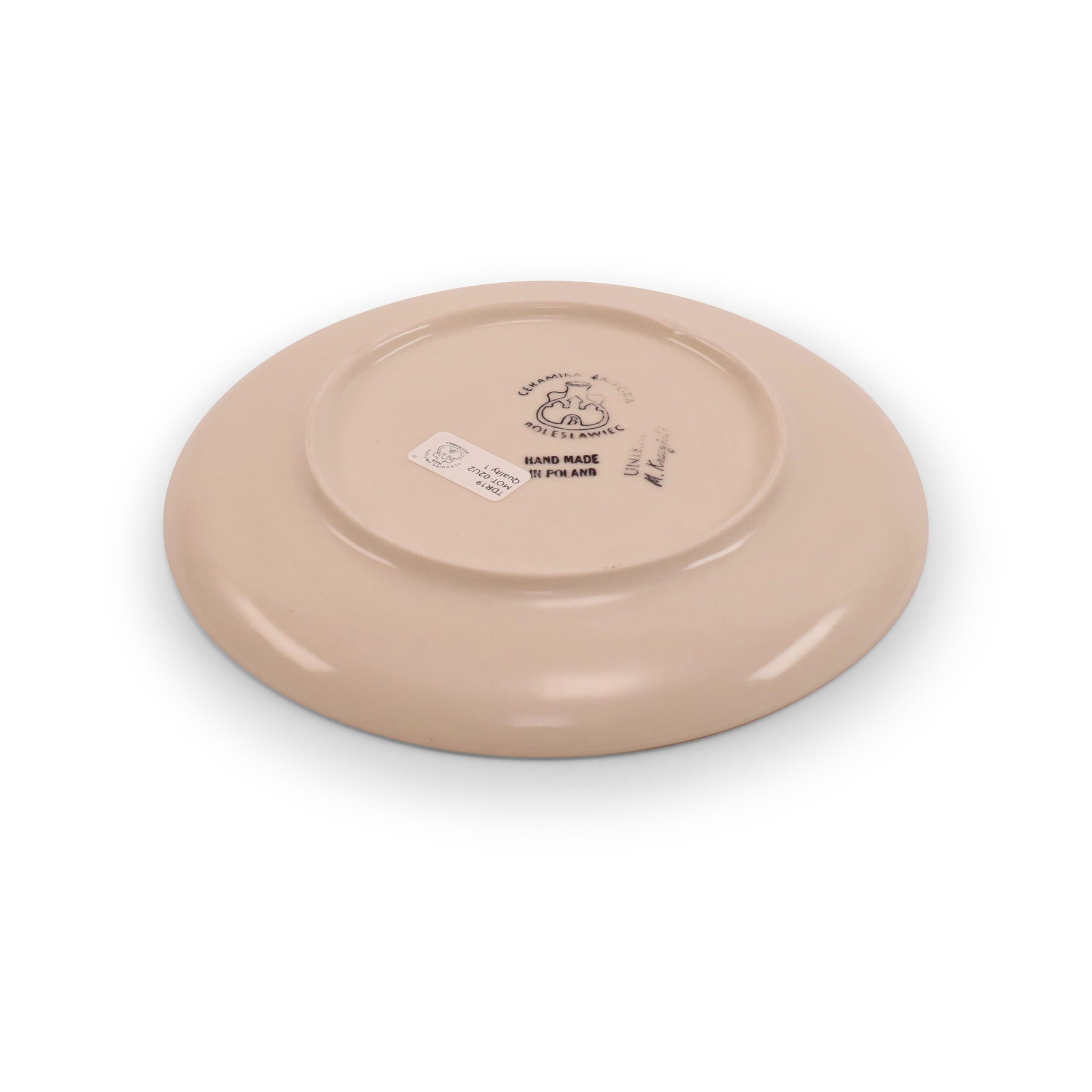 7.5" Dessert Plate. Pattern: Winged Spring