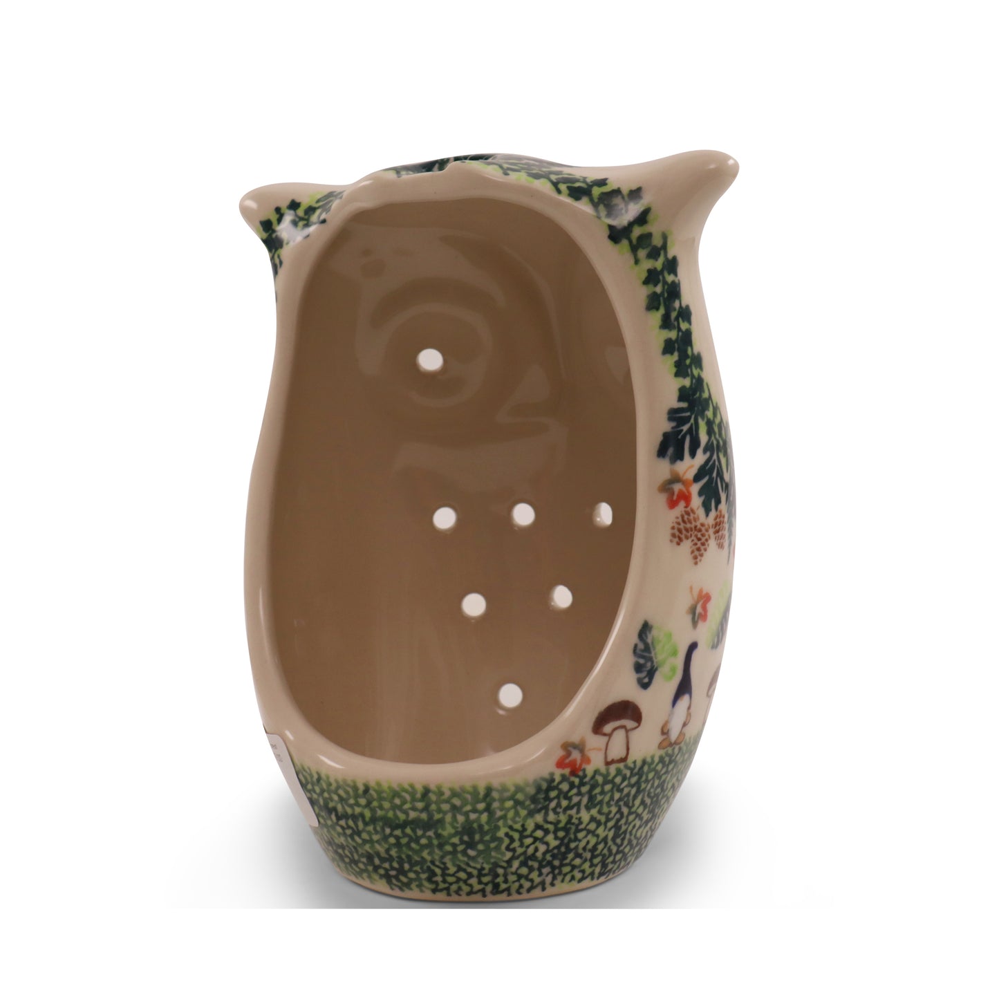 6"x7" Owl Luminary.Pattern: Into The Forest
