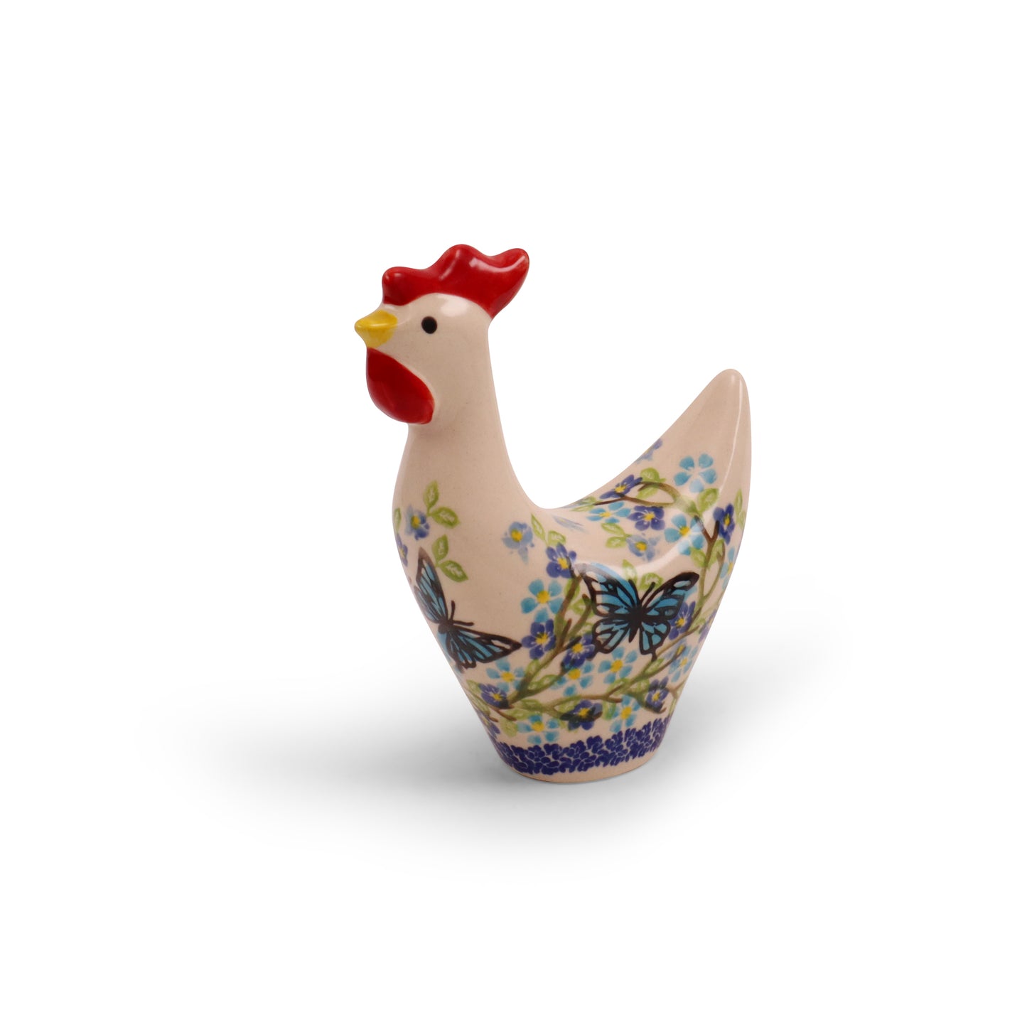 6"x5" Rooster Figurine. Pattern:Winged Summer