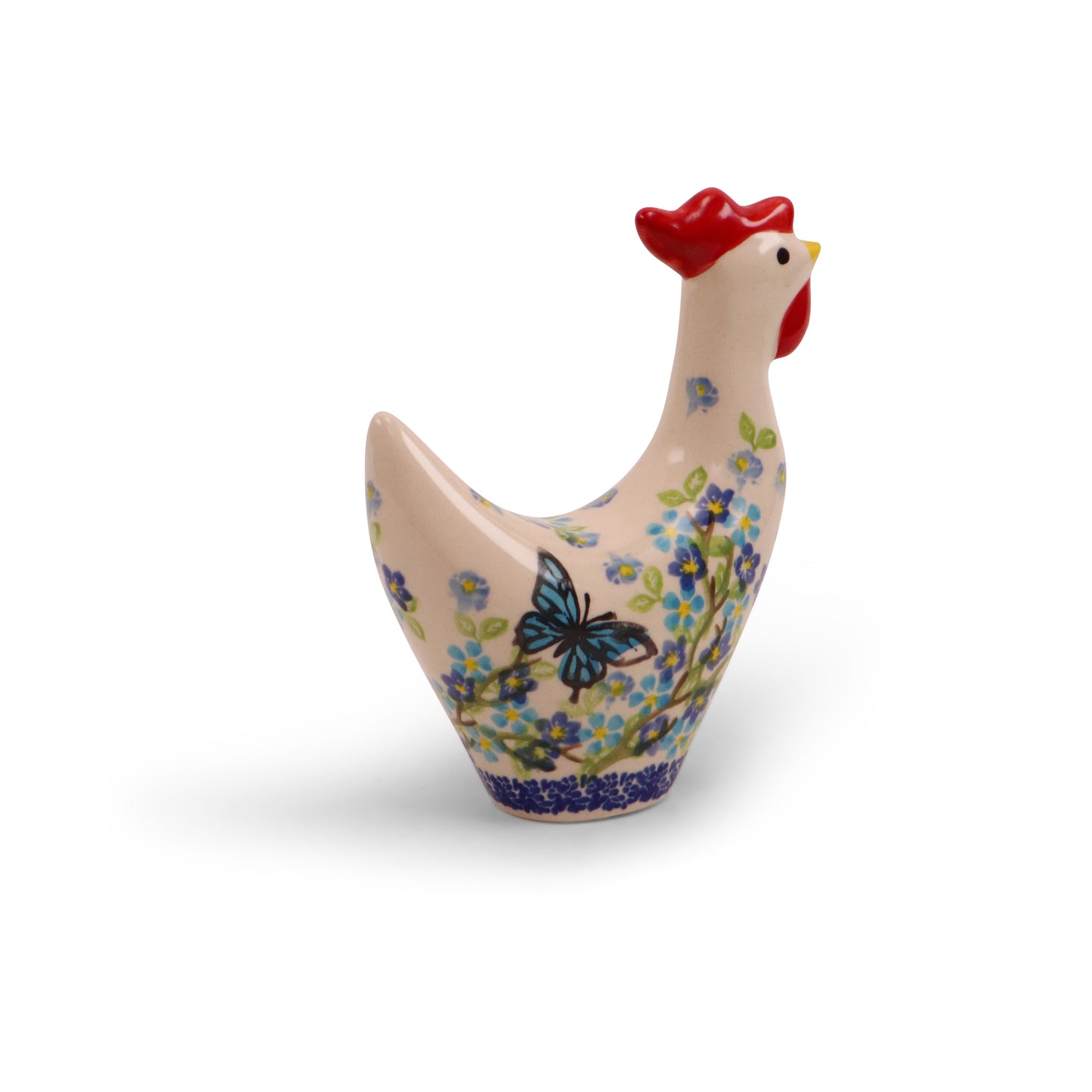6"x5" Rooster Figurine. Pattern:Winged Summer