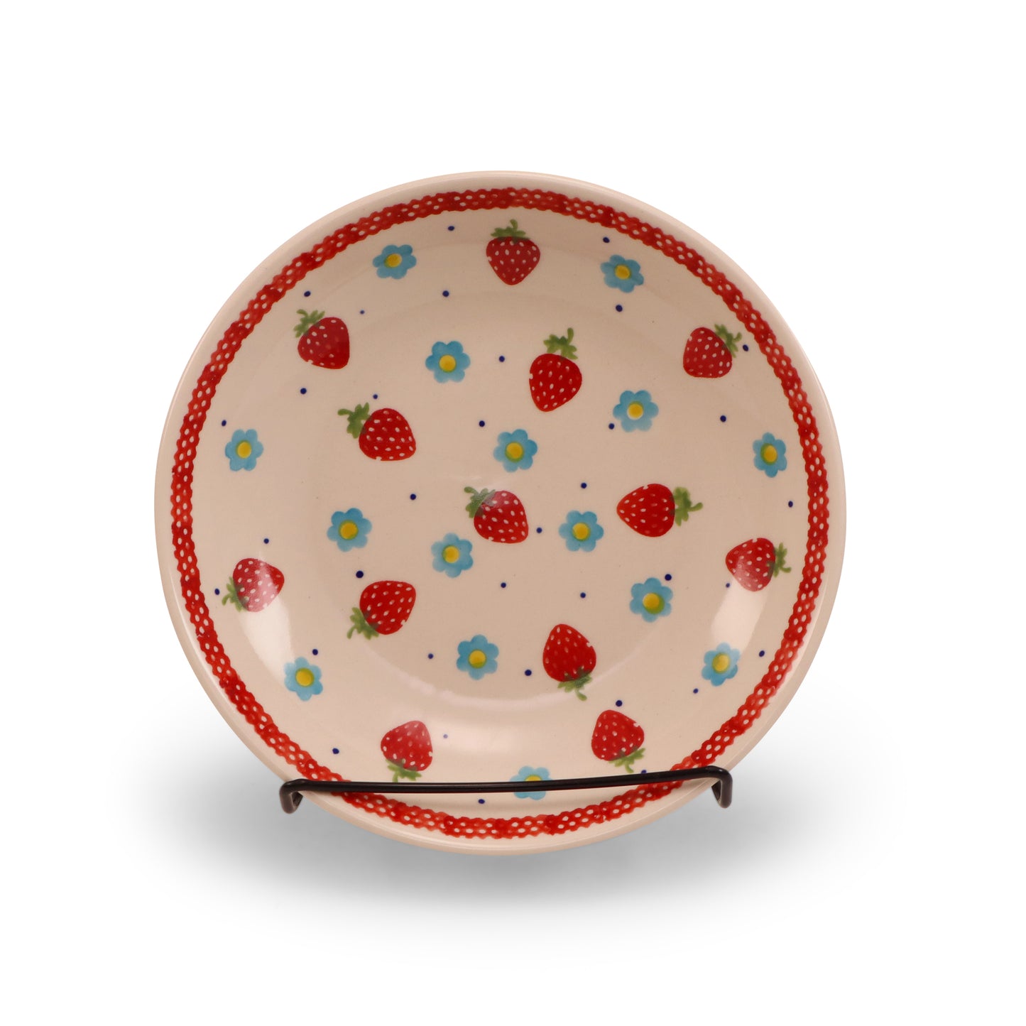 8.5" Soup Plate. Pattern: Berry Patch