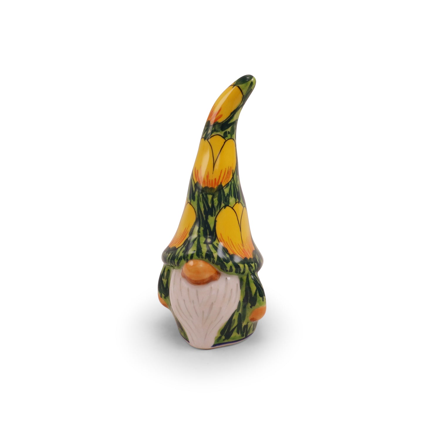 8"x4" Gnome Figurine.Pattern: Blast of Sunshine
