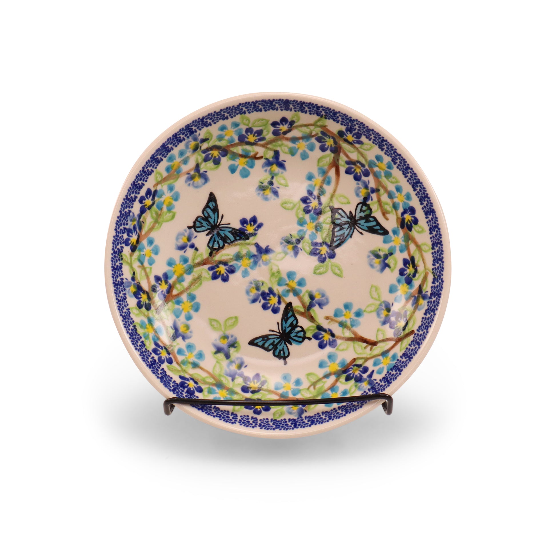 8.5" Soup Plate. Pattern: Winged Summer