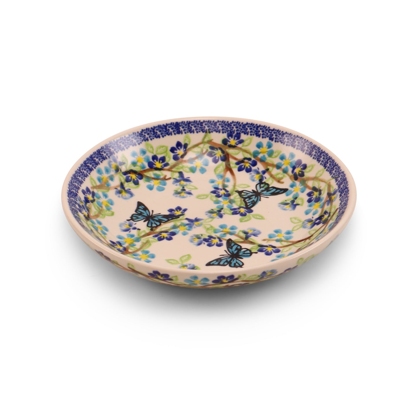 8.5" Soup Plate. Pattern: Winged Summer