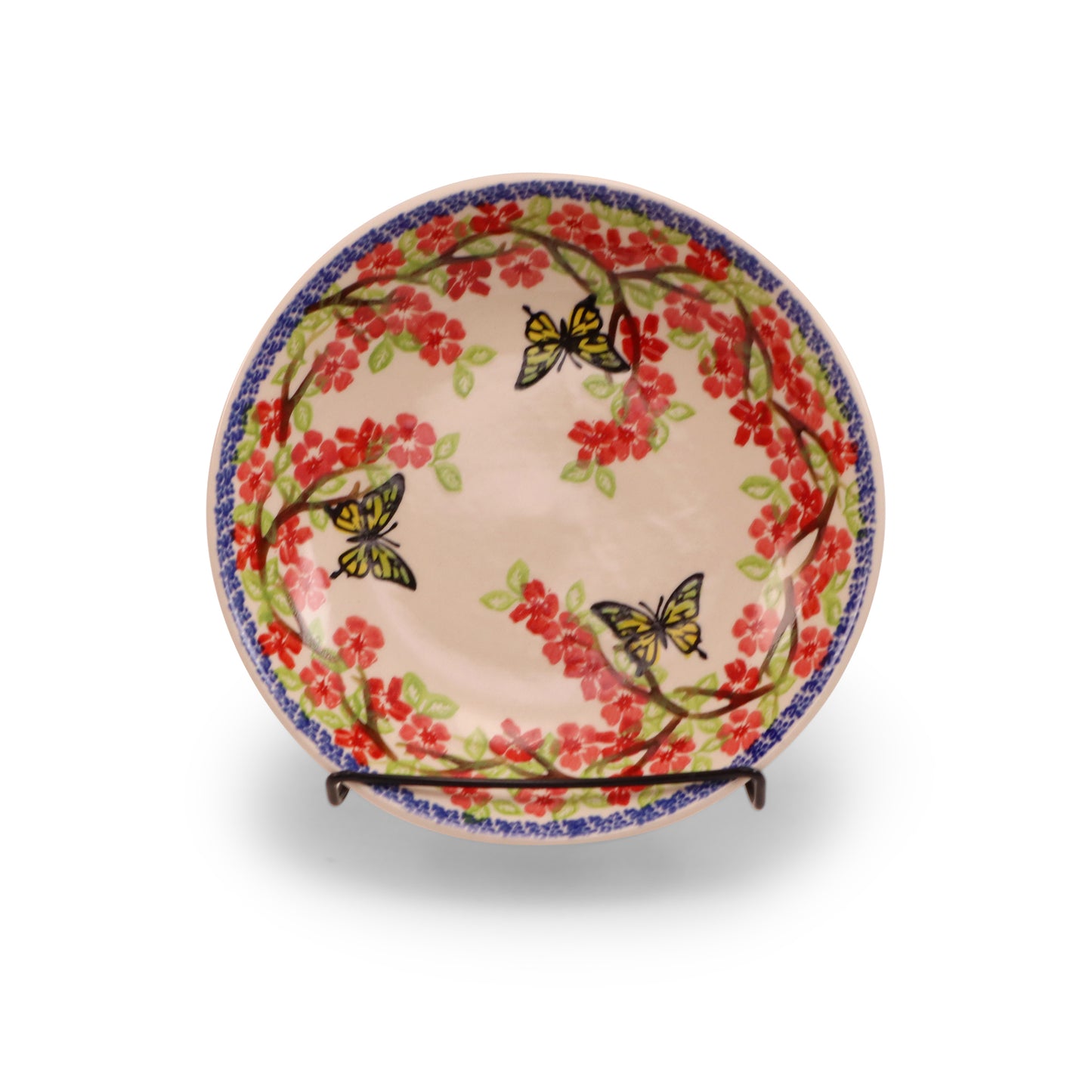 8.5" Soup Plate. Pattern: Winged Spring