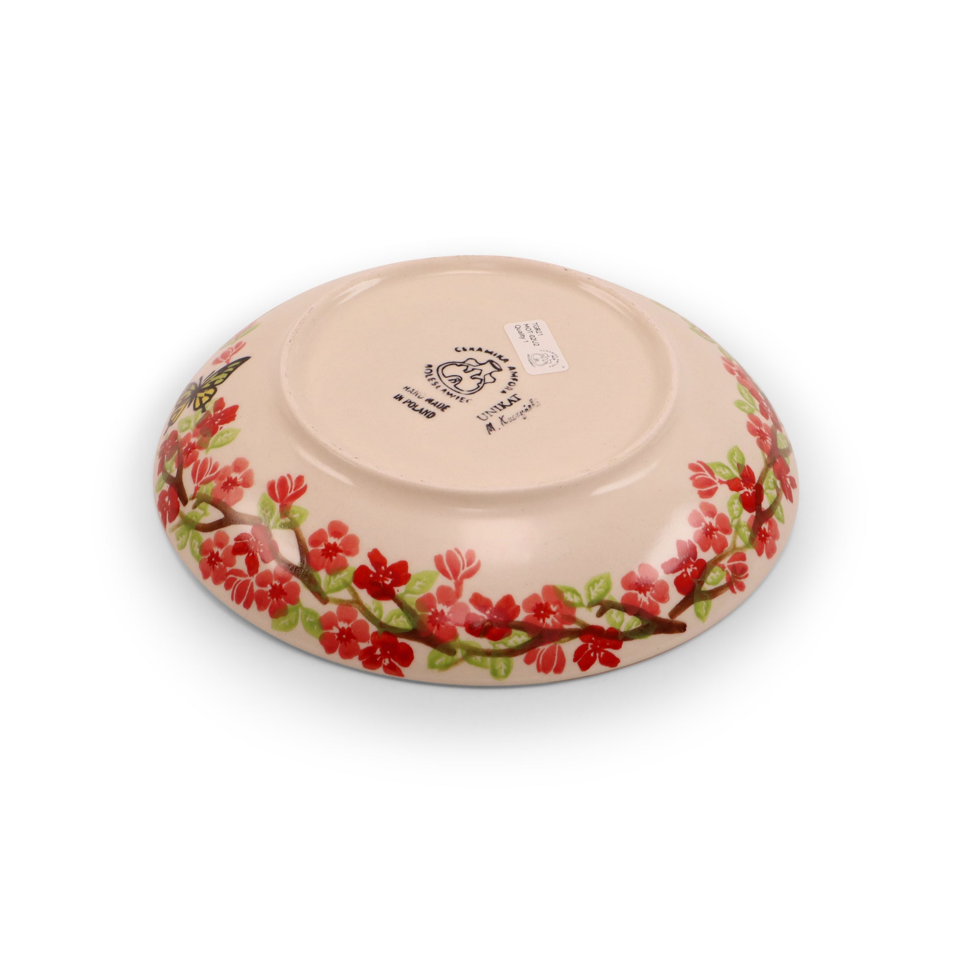 8.5" Soup Plate. Pattern: Winged Spring